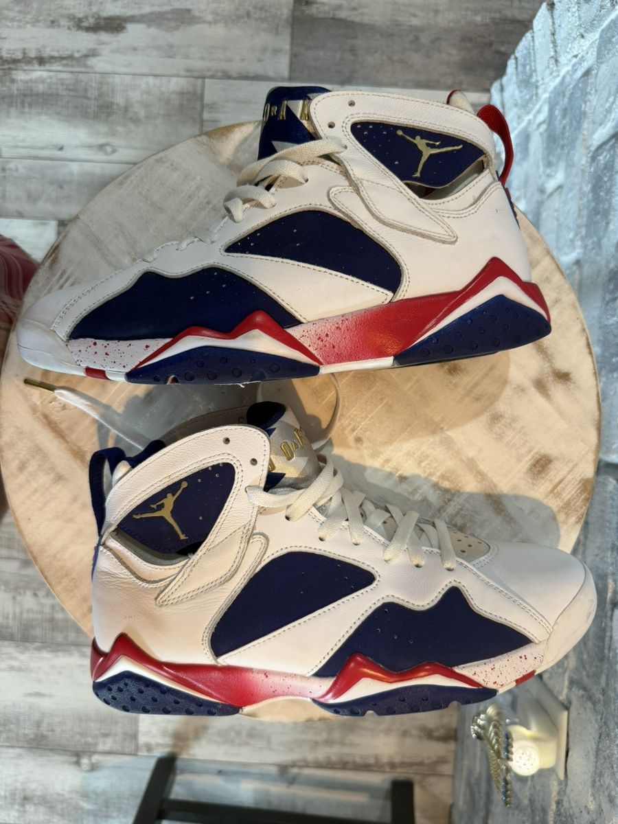Jordan Brand × Nike Jordan 7 Retro Tinker Alternate Size 9.5 304775-123 Size US 9.5 / EU 42-43 - 6 Thumbnail