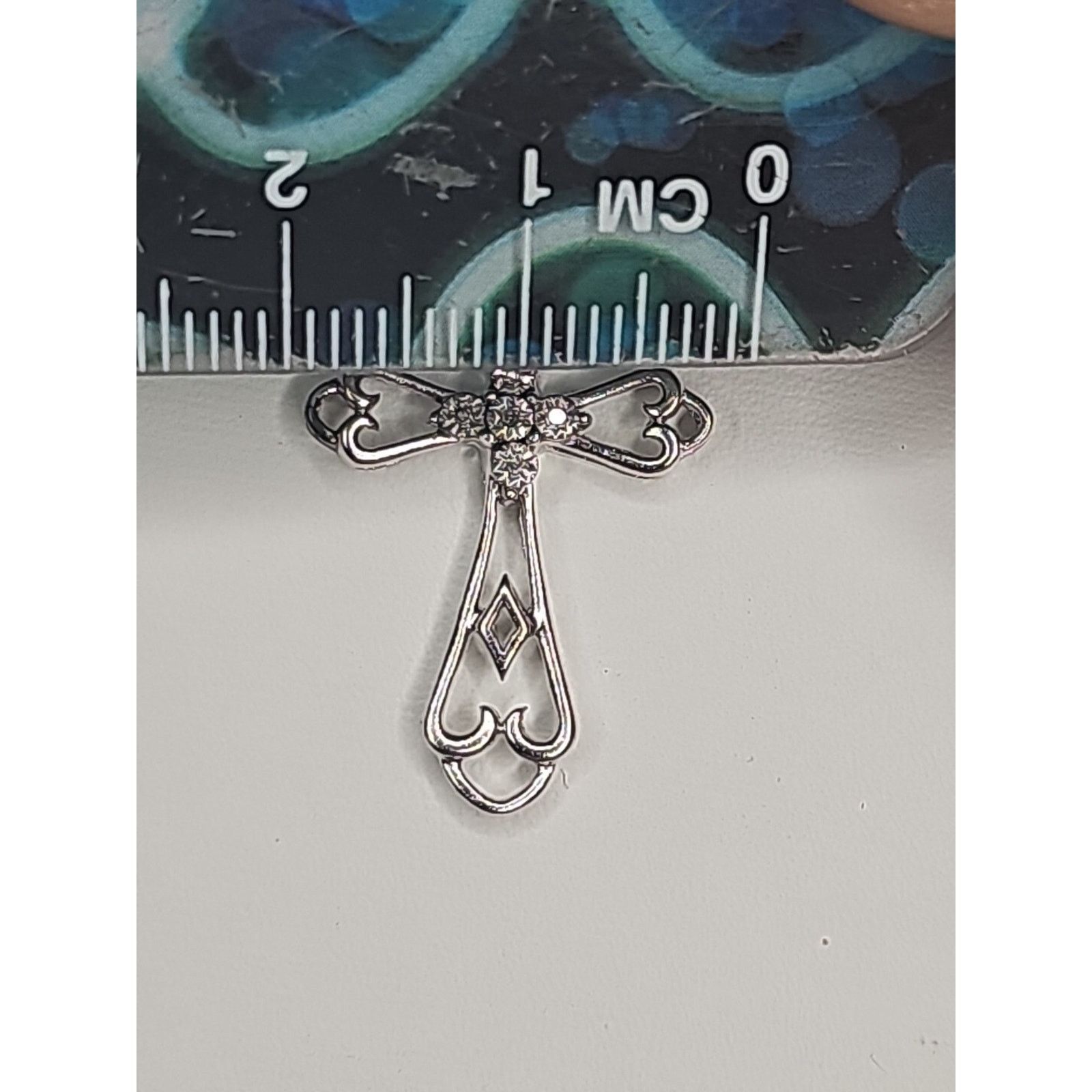 Other Silver 925 Fashion Cross Crucifex Charm Pendant Size ONE SIZE - 4 Thumbnail
