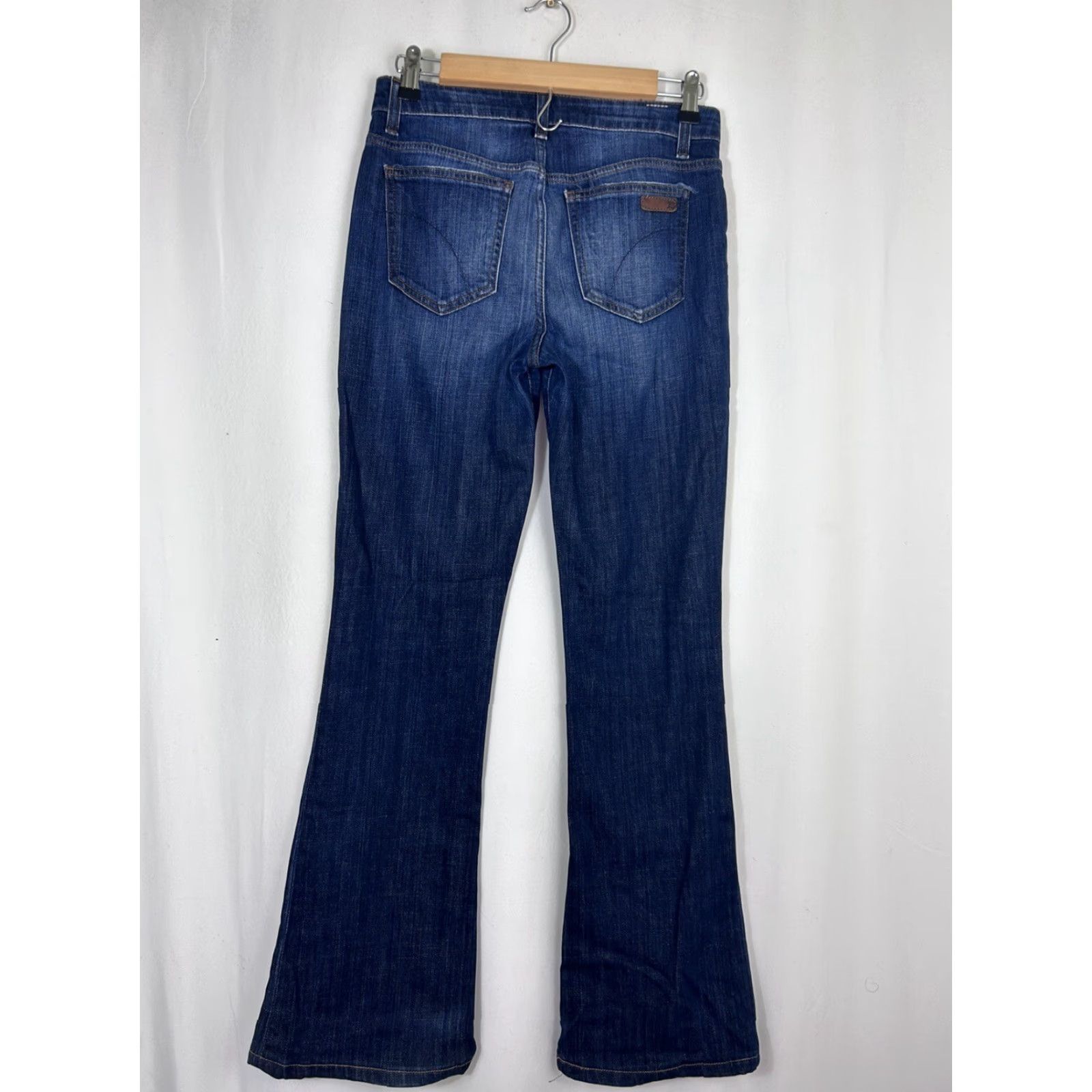 Vintage Joe's Jeans Visionaire Flare Bootcut Jeans Womens 26 Dark Wash 28x31 Stretch Denim Cotton Blend Regular Zip Size 26" / US 2 / IT 38 - 7 Thumbnail