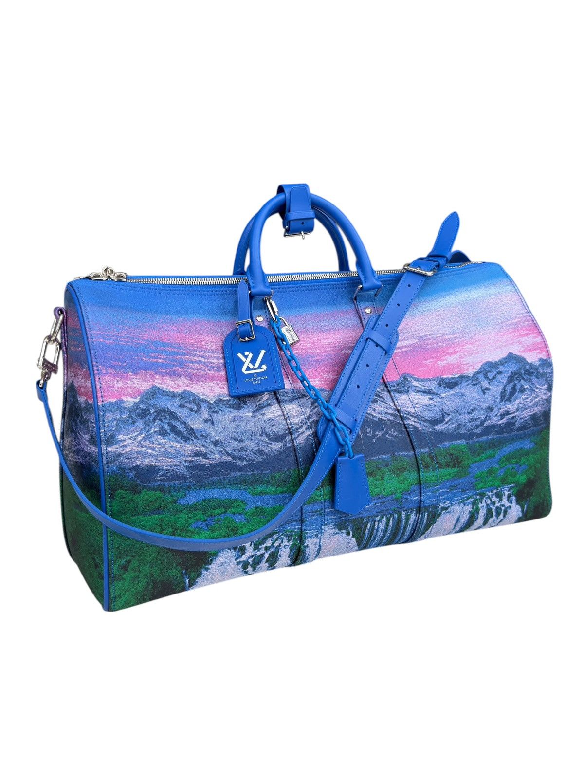 Louis Vuitton Louis Vuitton Virgil SS22 Landscape Keepall 50b Duffle Bag Size ONE SIZE - 2 Thumbnail