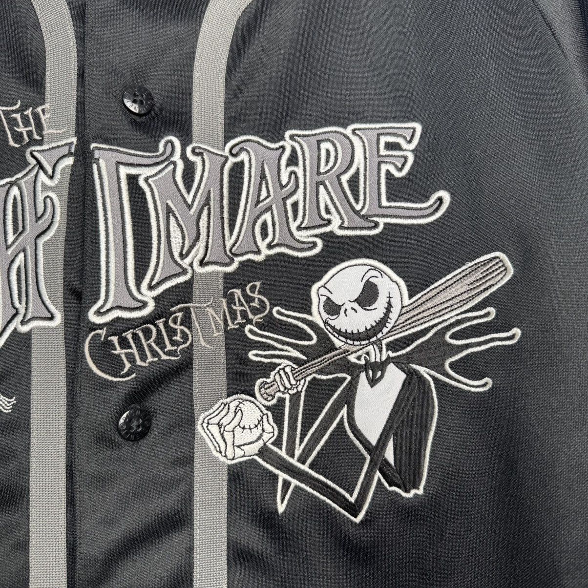 Disney DISNEY NIGHTMARE BEFORE CHRISTMAS EMBROIDERED BASEBAL JERSEY Size US M / EU 48-50 / 2 - 7 Thumbnail