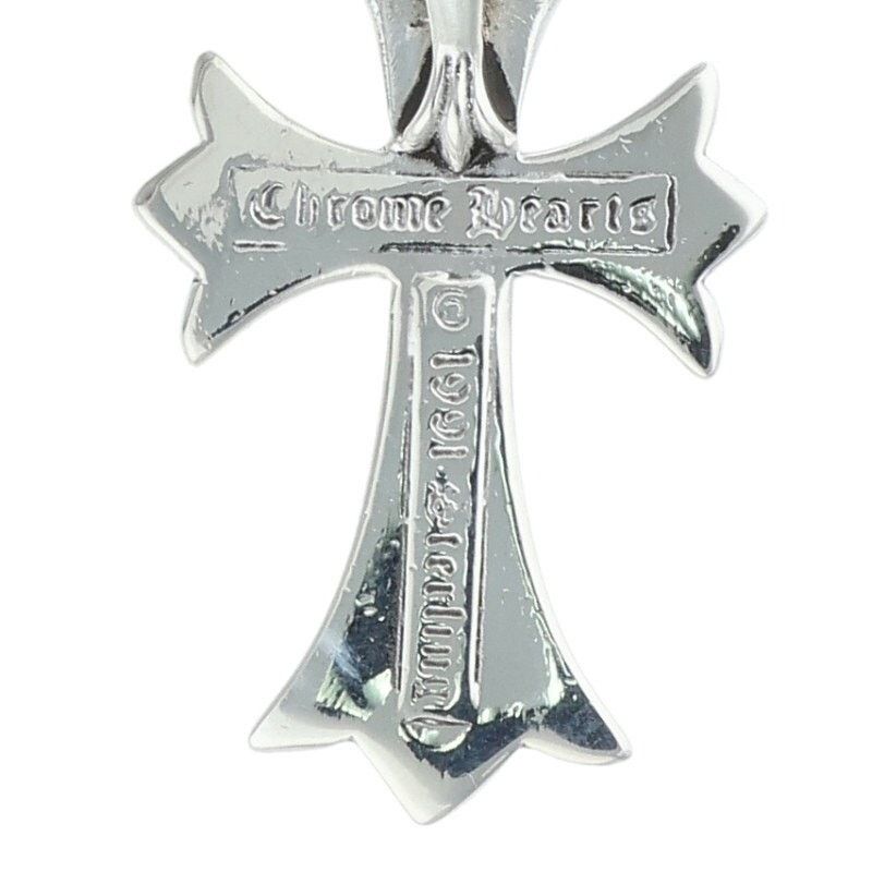 Chrome Hearts Chrome Hearts Silver Cross Bale Necklace Size ONE SIZE - 3 Thumbnail