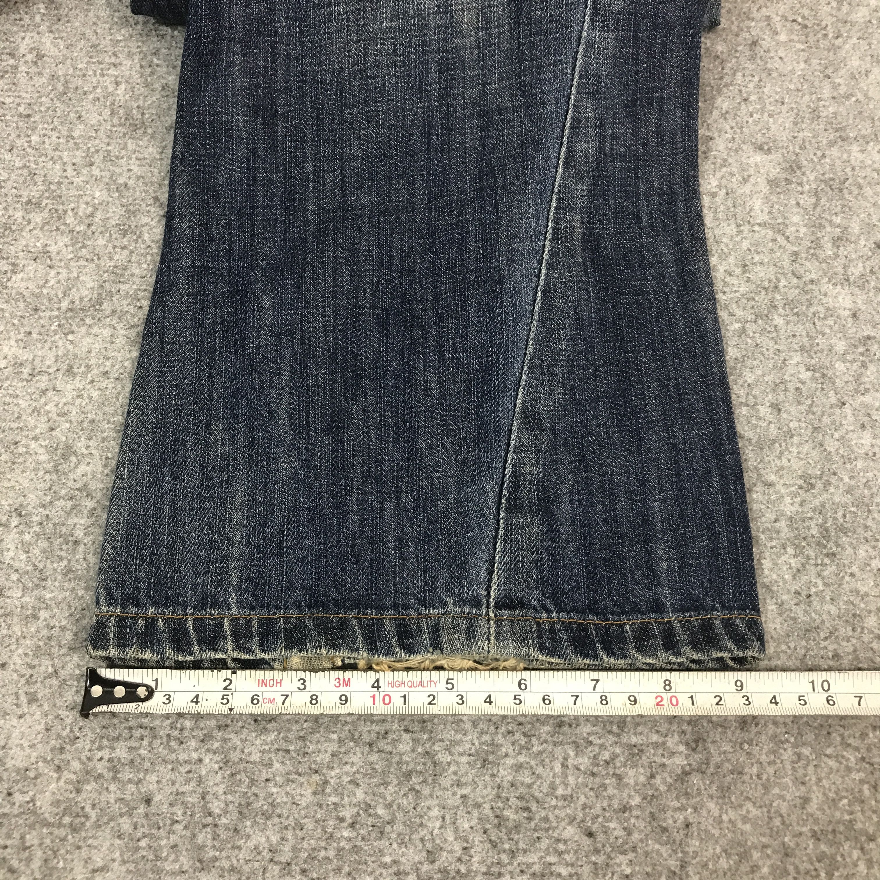 JUN MEN FLARE JUN MEN JAAPAN BOOTCUT DENIM JEANS PANTS Size US 30 / EU 46 - 13 Thumbnail