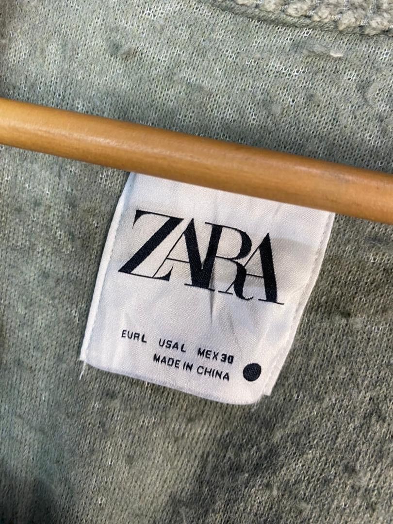 Zara Best price 🔥Fleece button up jacket by Zara Size L / US 10 / IT 46 - 6 Thumbnail
