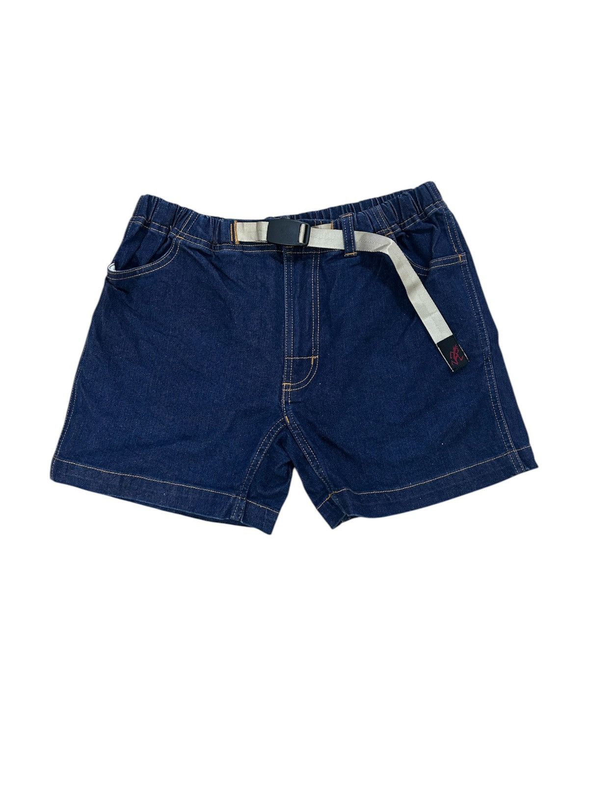 Beauty Beast × Gramicci Very Rare And Beautiful Gramicci Denim Hot Pants Size 30" / US 8 / IT 44 - 1 Thumbnail