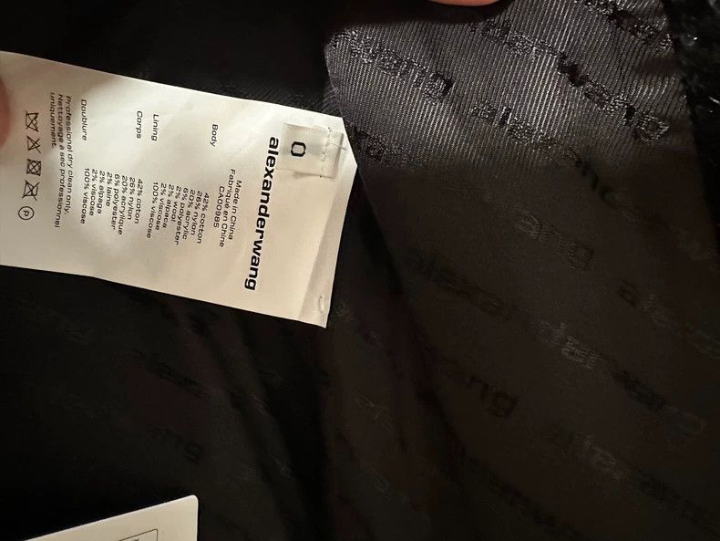 Alexander Wang Alexander Wang Tweed Coat- Size XS / US 0-2 / IT 36-38 - 3 Thumbnail