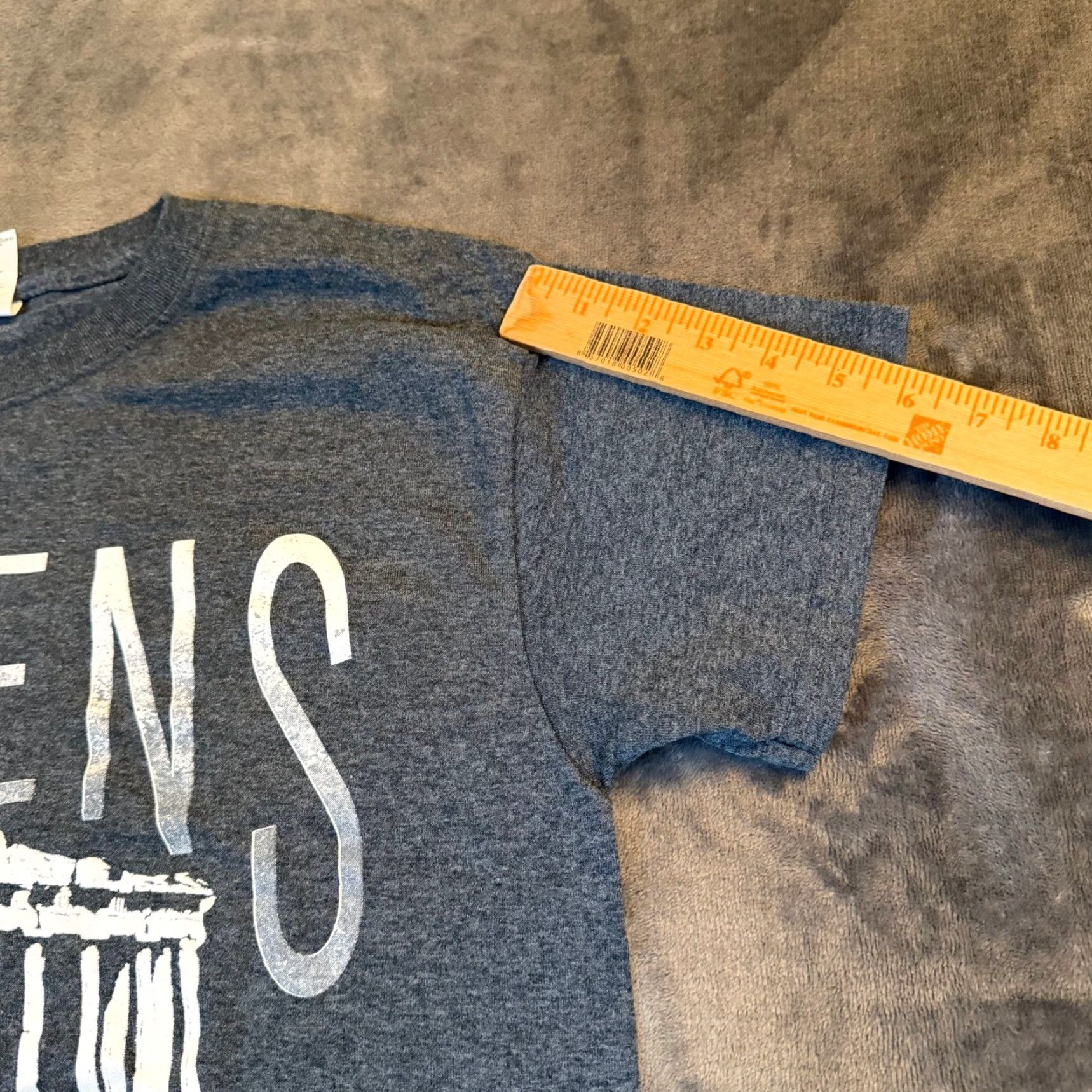 Gildan Gildan Shirt Graphic Tee Mens M Charcoal Heather Grey Parthenon Travel History Greece 90s? Size US M / EU 48-50 / 2 - 6 Thumbnail