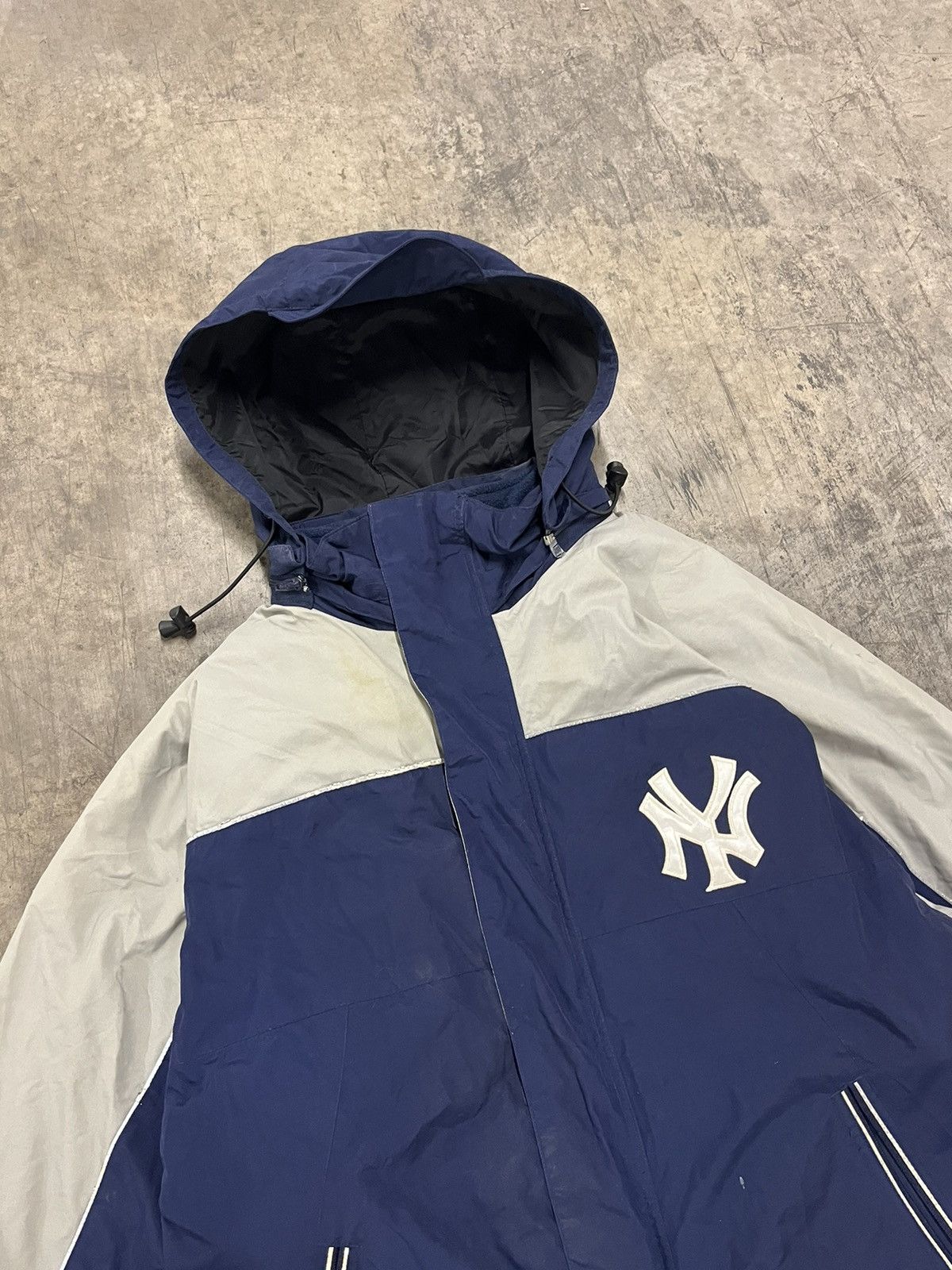 Vintage NY Yankees vintage winter jacket 3 in 1 hype steeetwear rare Size US XL / EU 56 / 4 - 8 Thumbnail