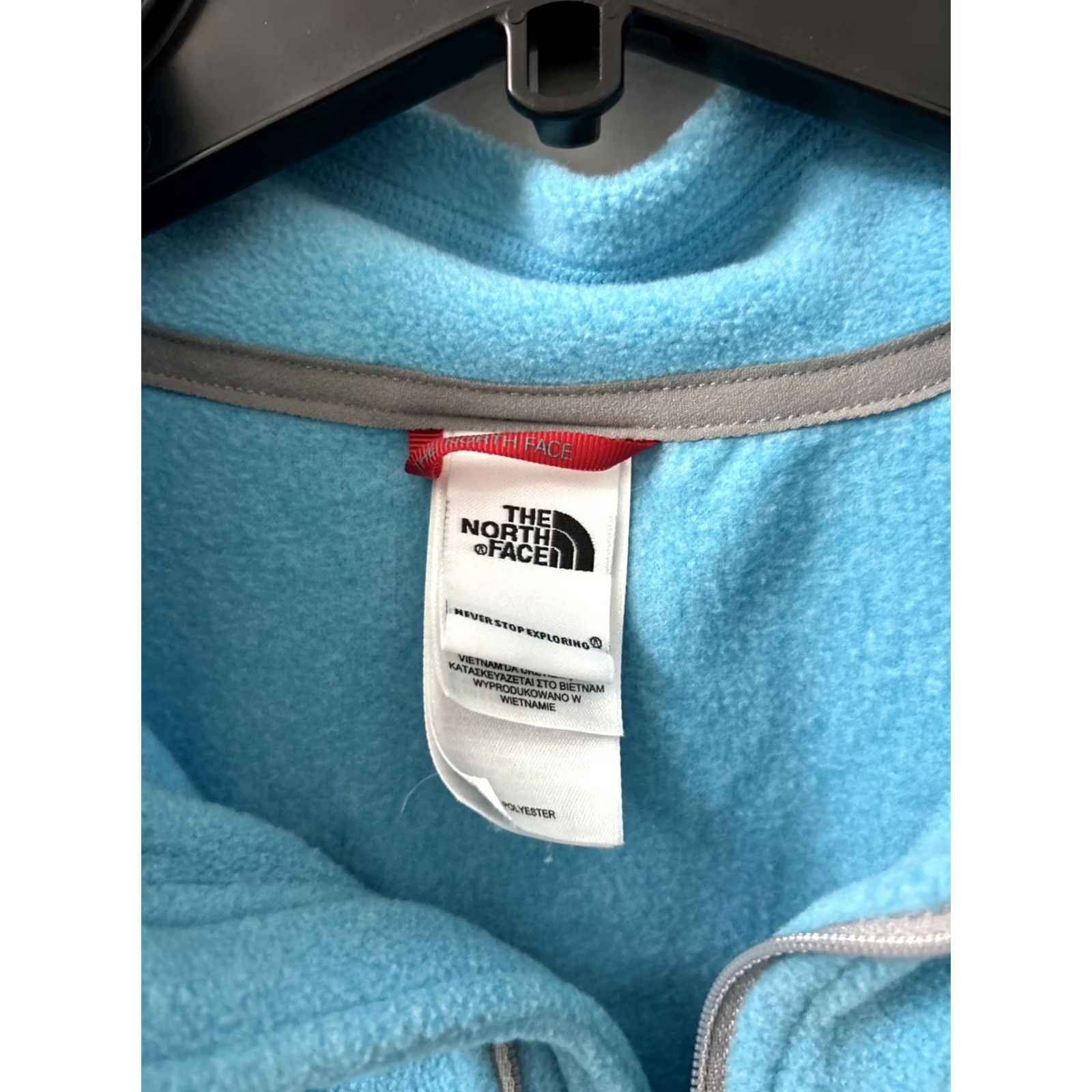 The North Face The North Face Polartec 1/4 Zip Women XL Blue Pullover Sweatshirt Sweater Size XL / US 12-14 / IT 48-50 - 5 Thumbnail