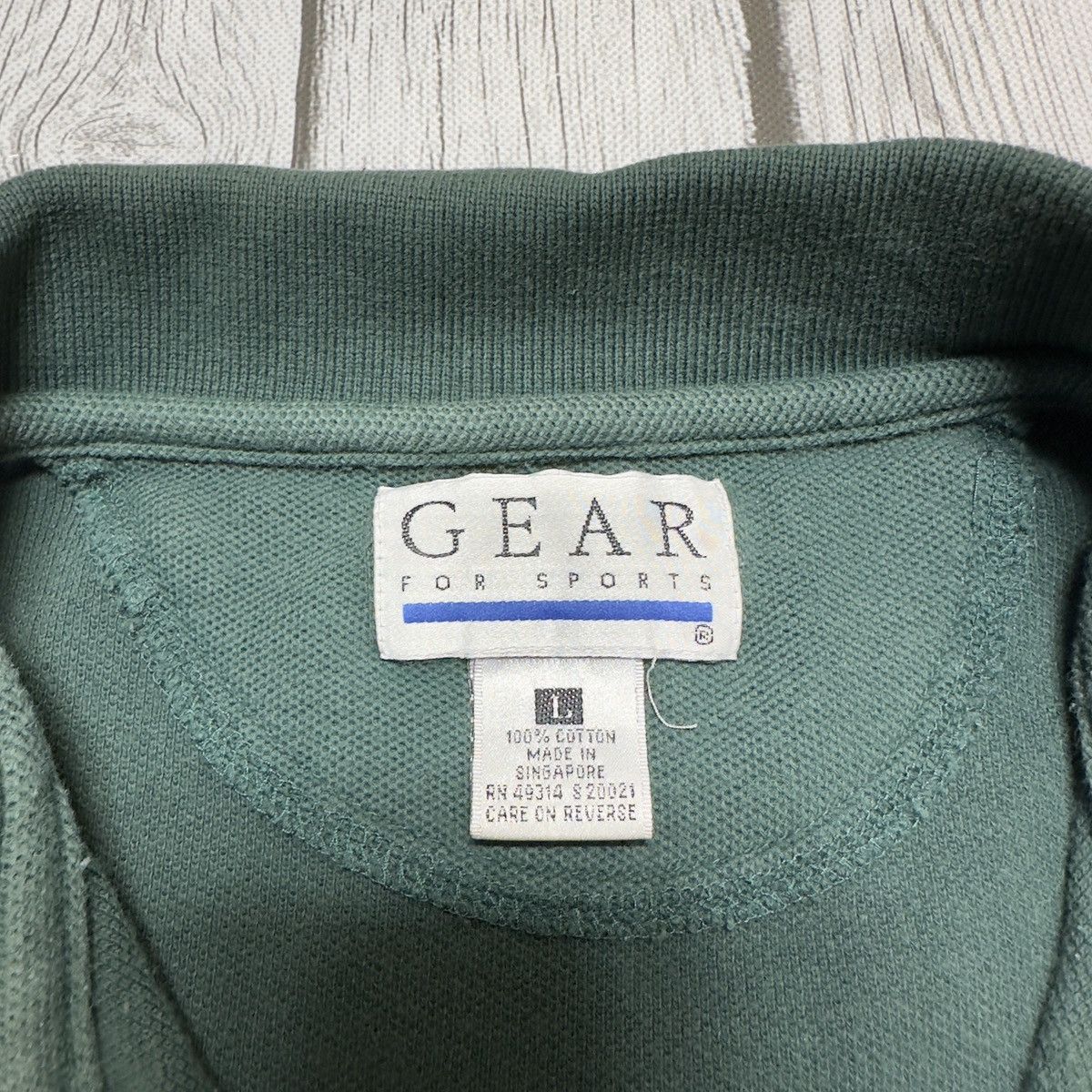 Gear for Sports × Vintage Vintage Alaska polo shirt Size US L / EU 52-54 / 3 - 4 Thumbnail
