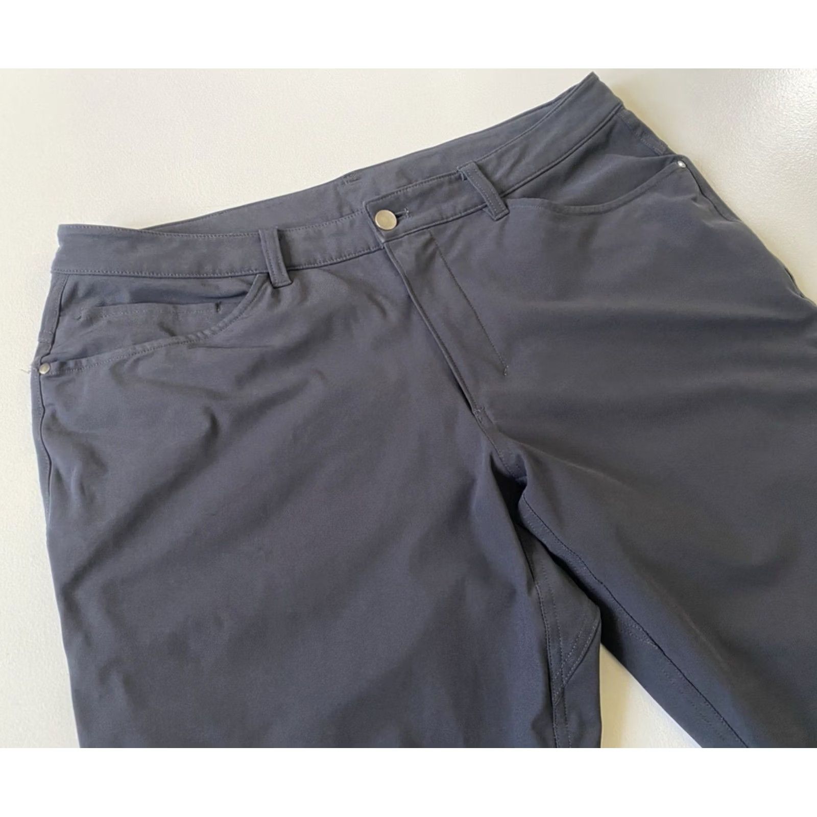 Lululemon Lululemon ABC Classic-Fit 5-Pocket Pants LM5583S Gray 34 Men’s City Chino Straight Rise Mid 10-12 In XS? Size US 34 / EU 50 - 5 Thumbnail