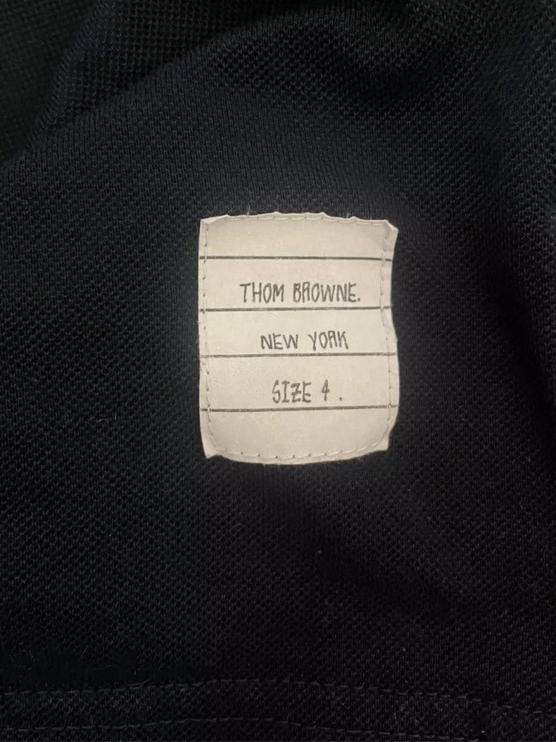 Thom Browne Thom Browne size4 Blue and green pocket colored strip Polo Size US XL / EU 56 / 4 - 6 Thumbnail
