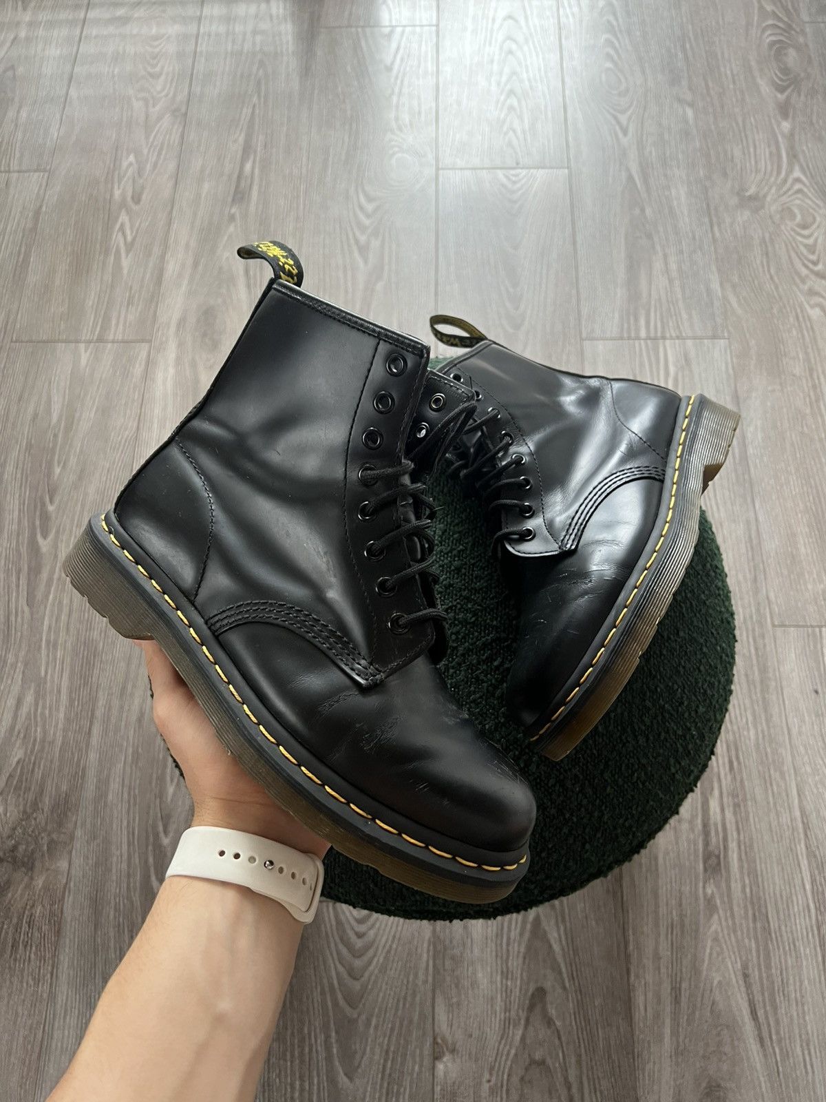 Dr. Martens × Leather ‼️Dr.Martens 1460 High Leather Casual England Boots‼️ Size US 8 / EU 41 - 9 Thumbnail