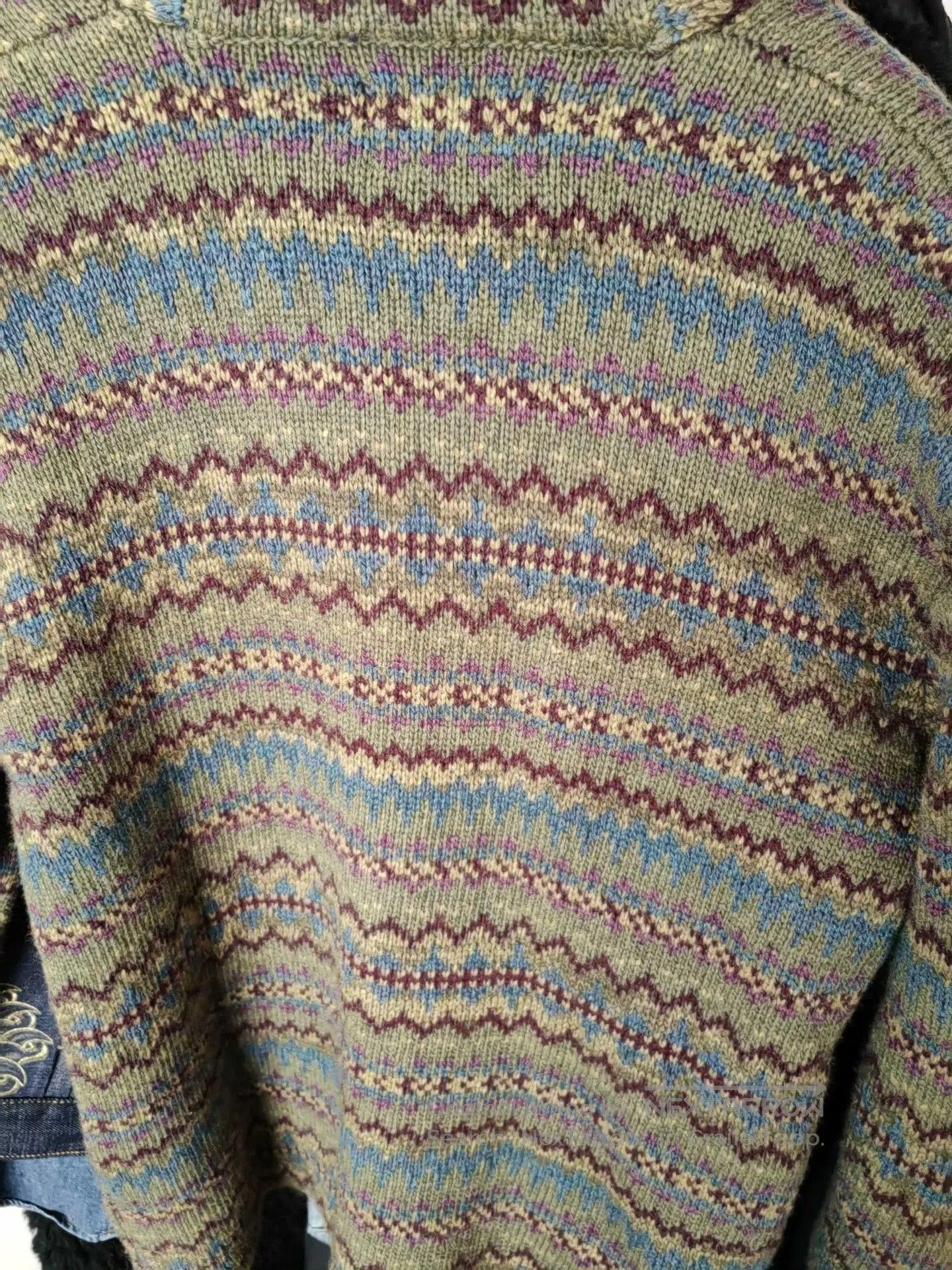 RRL Ralph Lauren RRL 50th Anniversary Fair Isle Cardigan. Size US M / EU 48-50 / 2 - 5 Thumbnail