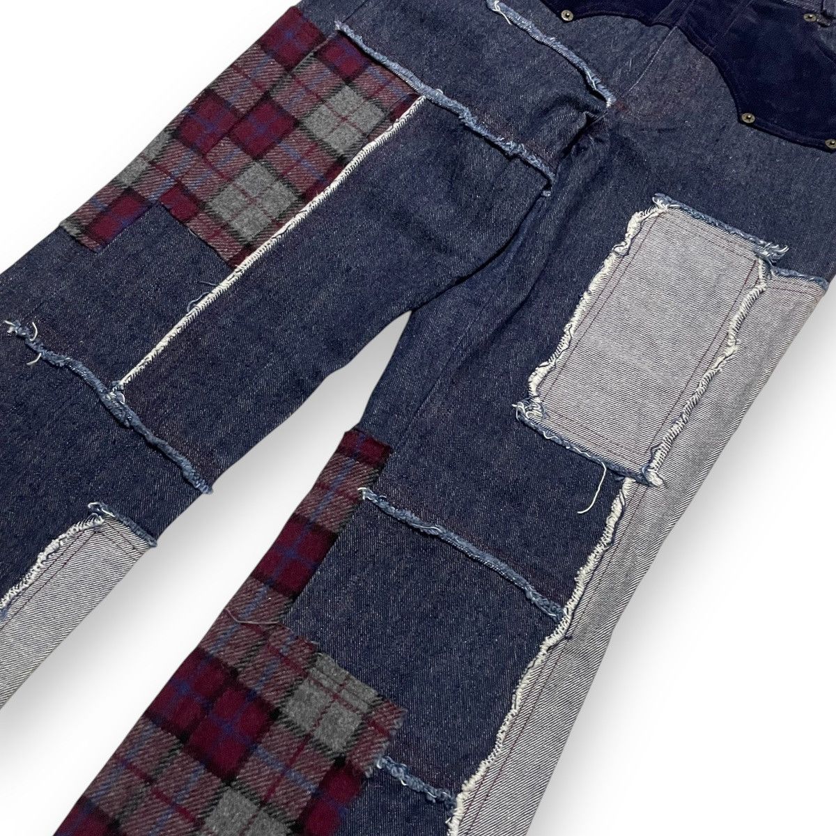 Japanese Brand ORIGINAL FLARE PATCHWORK SHINJI ABE BETTY (30×40) Size US 30 / EU 46 - 4 Thumbnail
