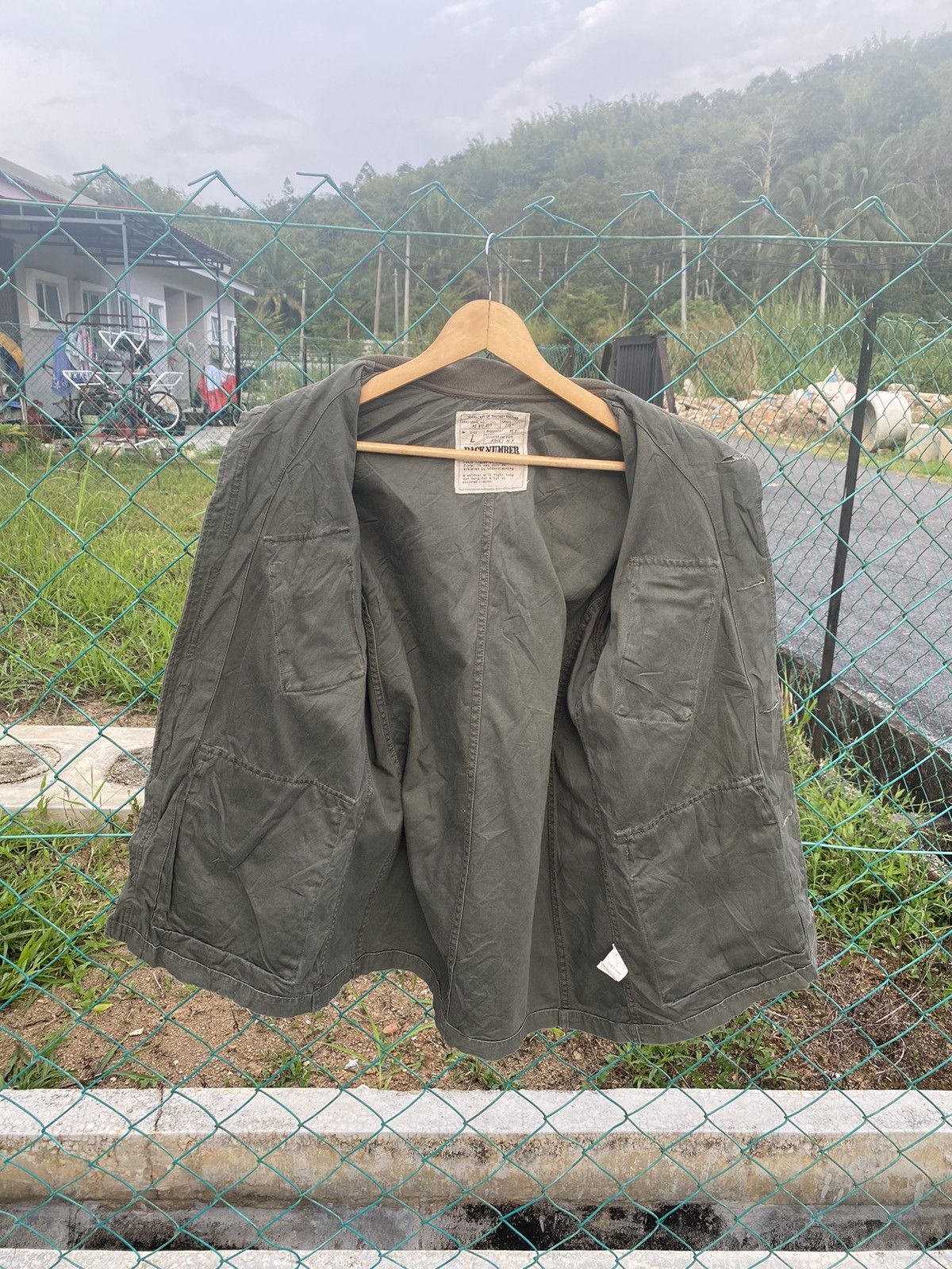Japanese Brand AW Back Number Parka Jacket Size L / US 10 / IT 46 - 3 Thumbnail