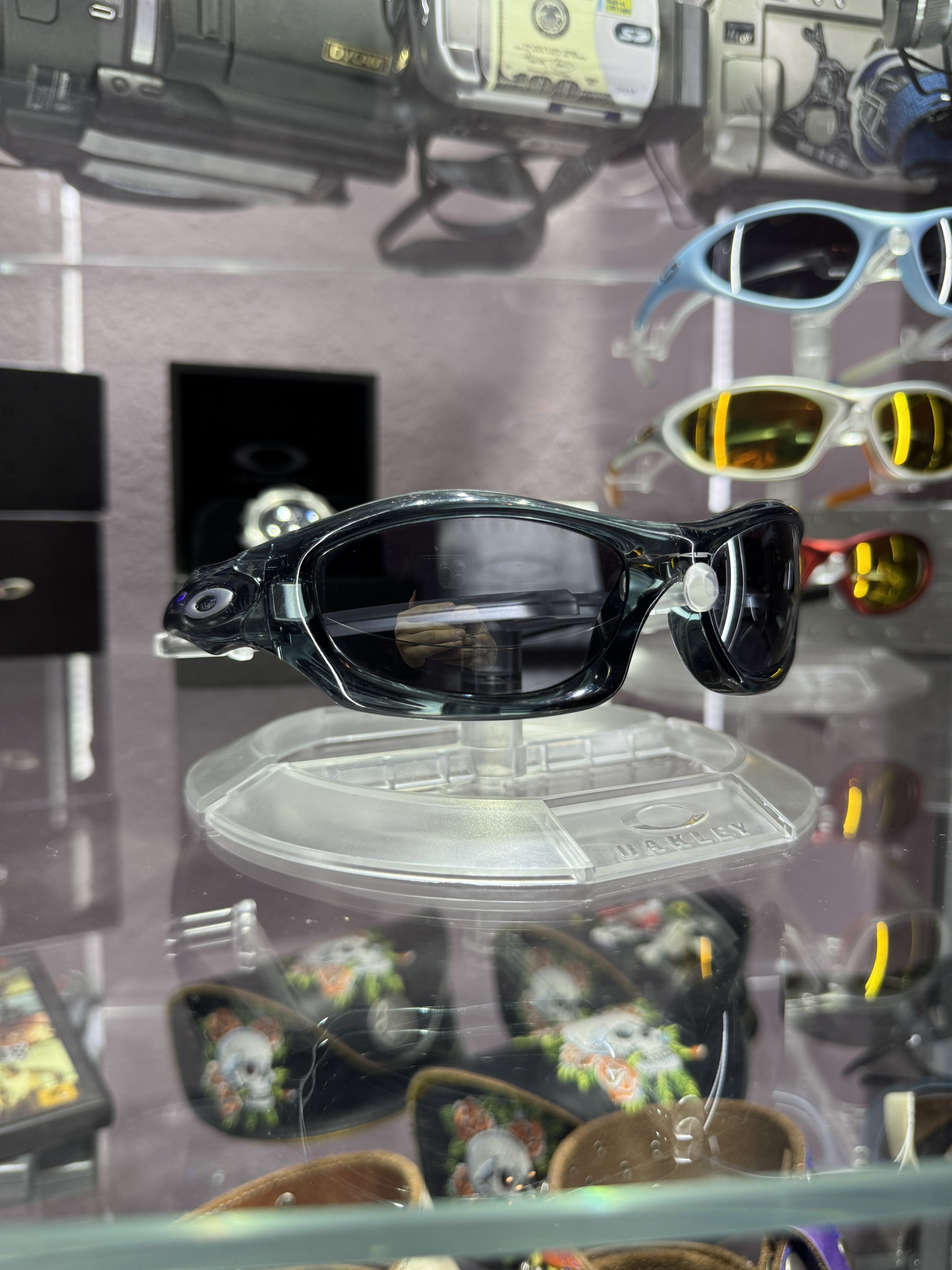 Oakley Oakley Pit bull Cyristal Black Sunglasses Size ONE SIZE - 1 Thumbnail