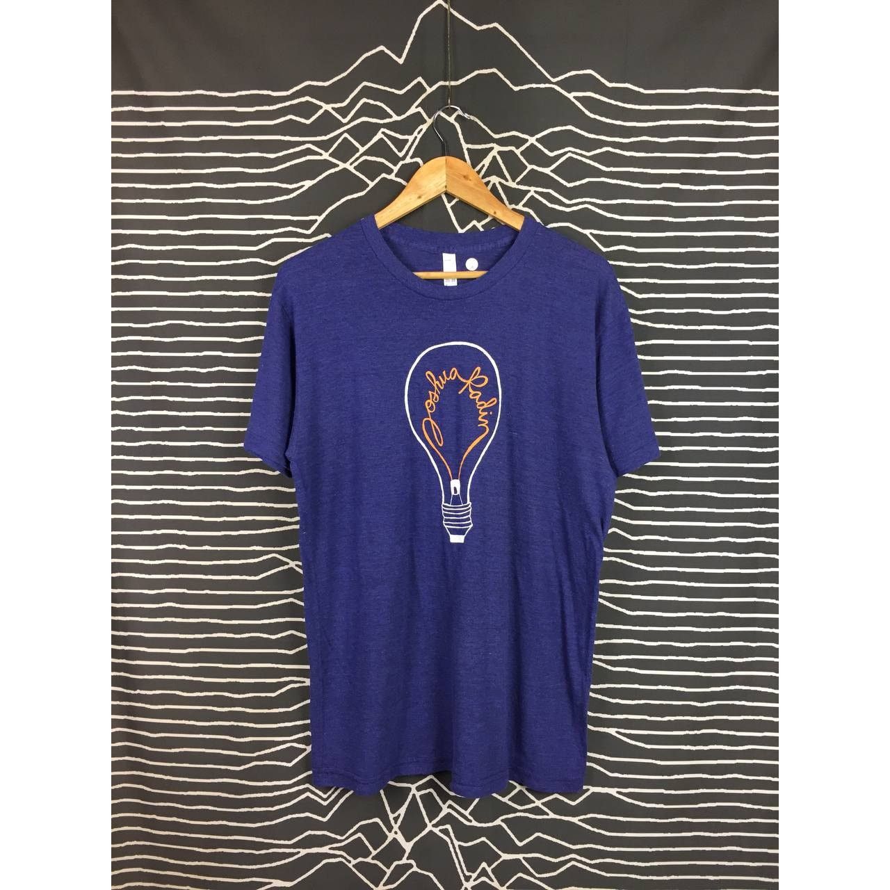 American Apparel × Band Tees Joshua Radin American Acoustic Folk Singer Tee Size L Size US L / EU 52-54 / 3 - 2 Thumbnail