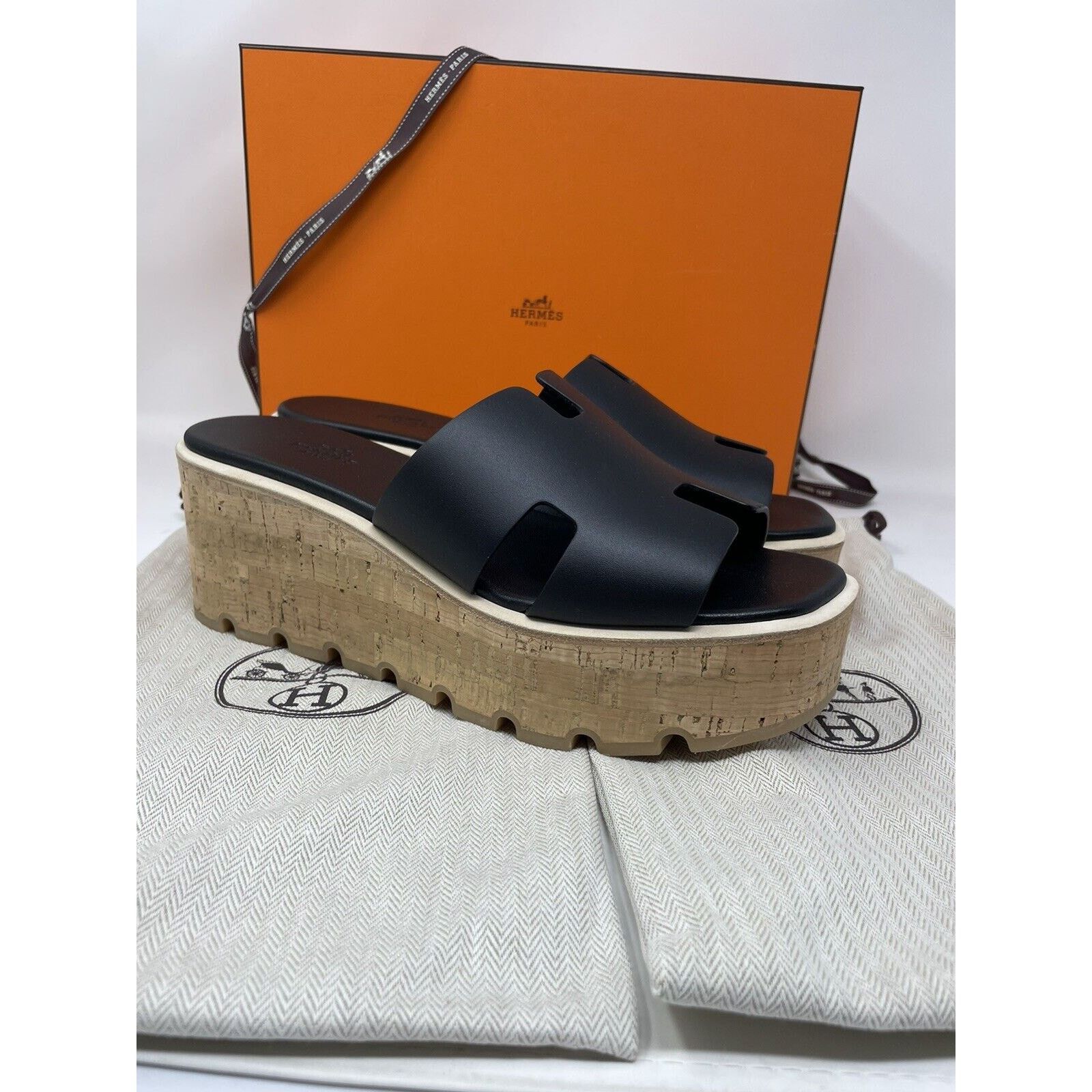 Hermes Hermes Eze Wedge Sandel Size 40 Size US 9 / IT 39 - 4 Thumbnail