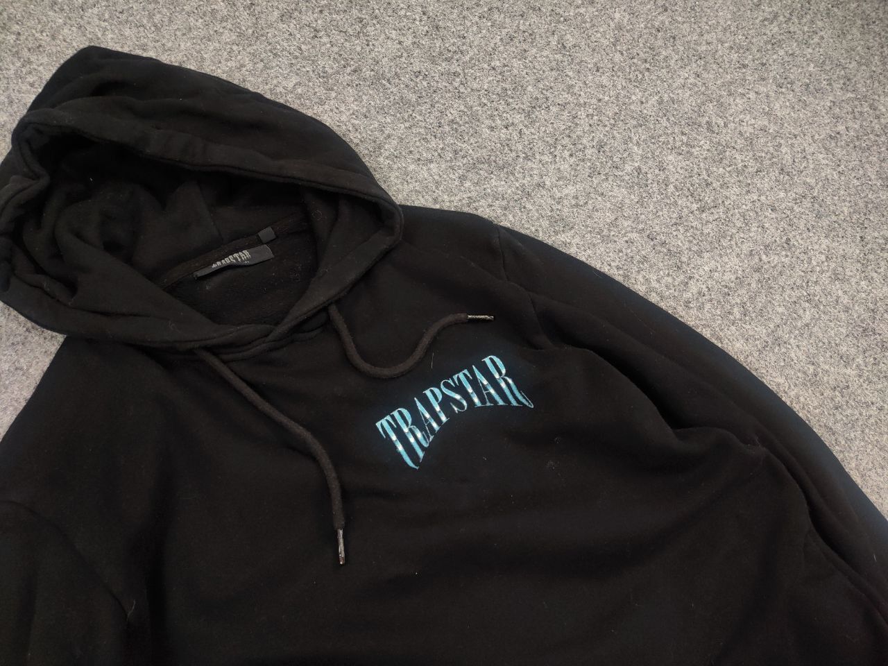 Trapstar London Trapstar London Black Big Logo athletic Hoodie Size US S / EU 44-46 / 1 - 5 Thumbnail