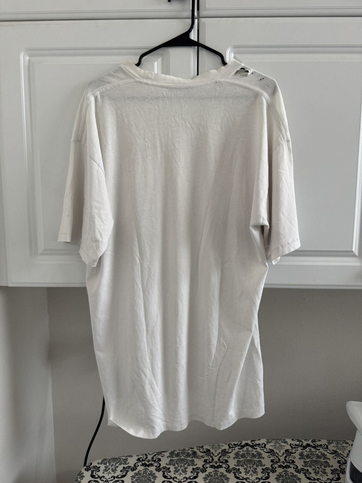 Raf Simons RAF Simmons 17SS THANK YOU shirt white/red *rare* Size US XL / EU 56 / 4 - 4 Thumbnail