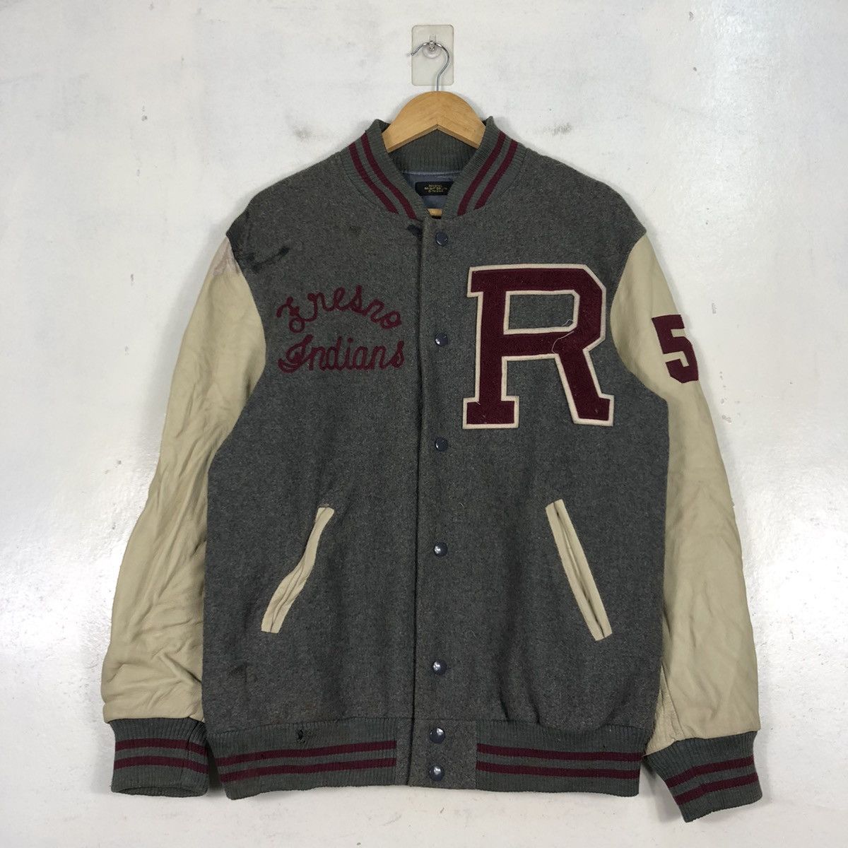 Japanese Brand × Other × Vintage Dovetail Bright Varsity Jacket Crazy Design Size US M / EU 48-50 / 2 - 1 Thumbnail