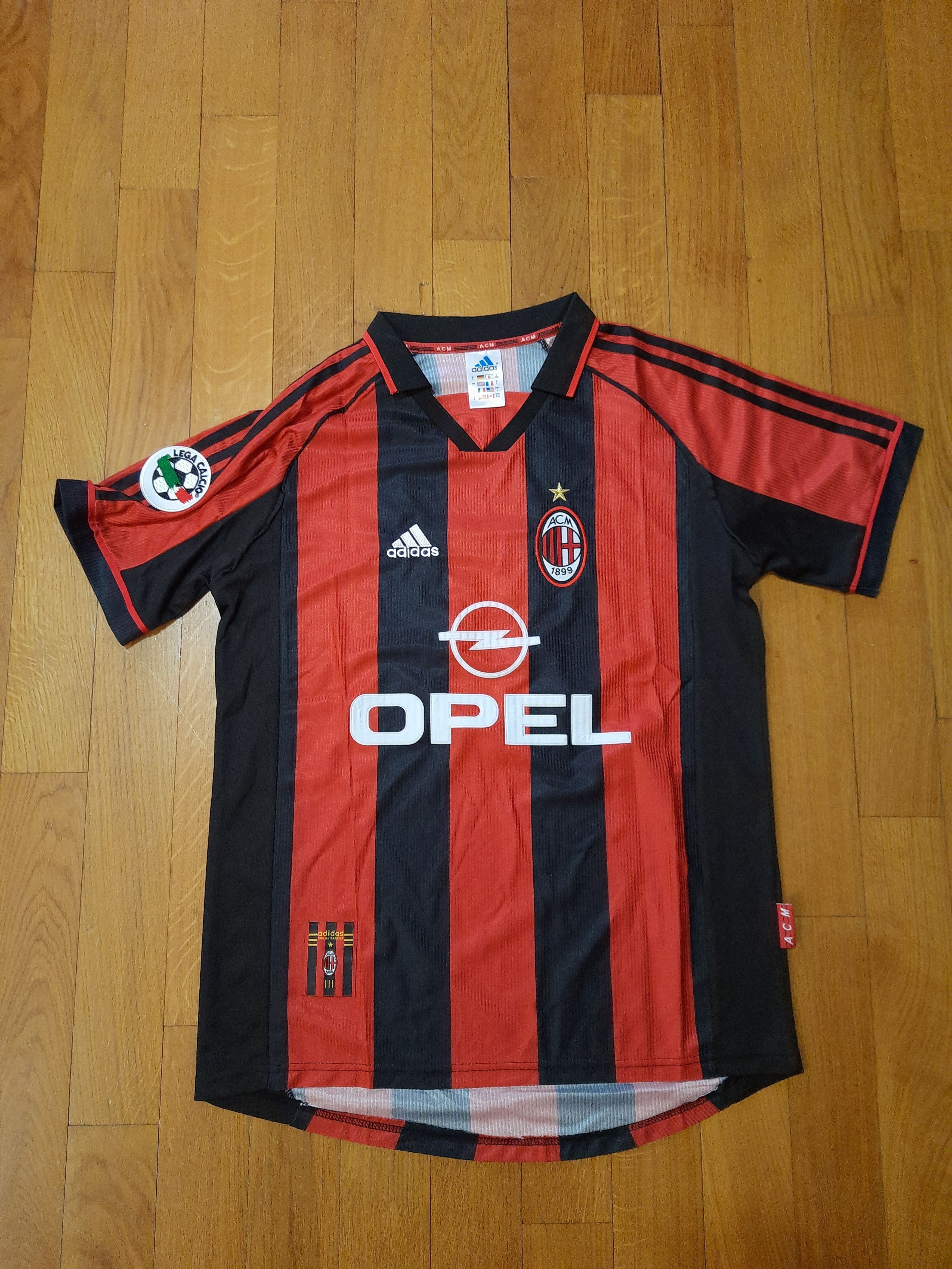 Other Paolo Maldini A. C. Milan Rossoneri Football Tee Size US L / EU 52-54 / 3 - 3 Thumbnail