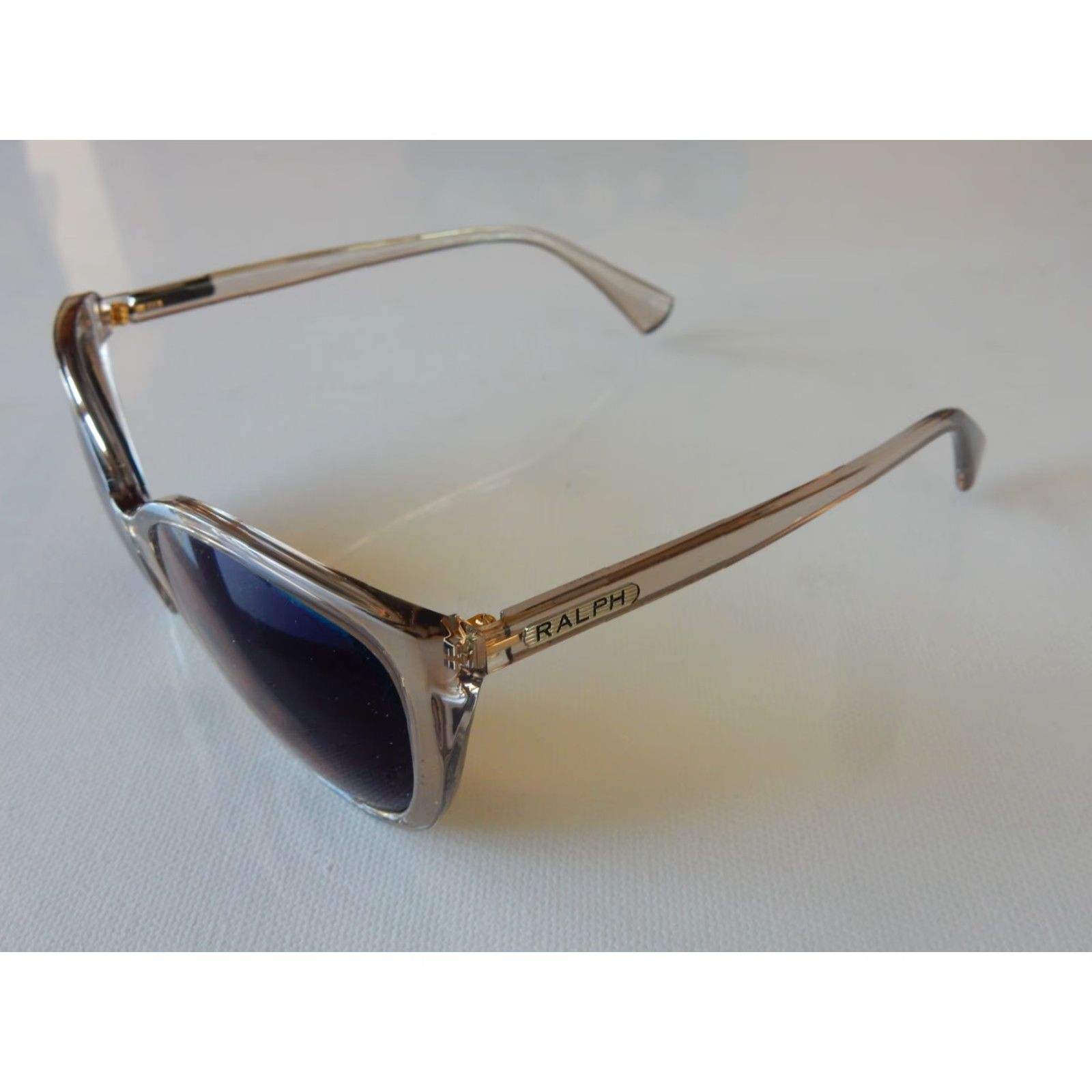 Ralph Lauren VINTAGE Ralph Lauren Sunglasses Frames Women Beige Prescription Small Scratches 56mm Size ONE SIZE - 3 Thumbnail