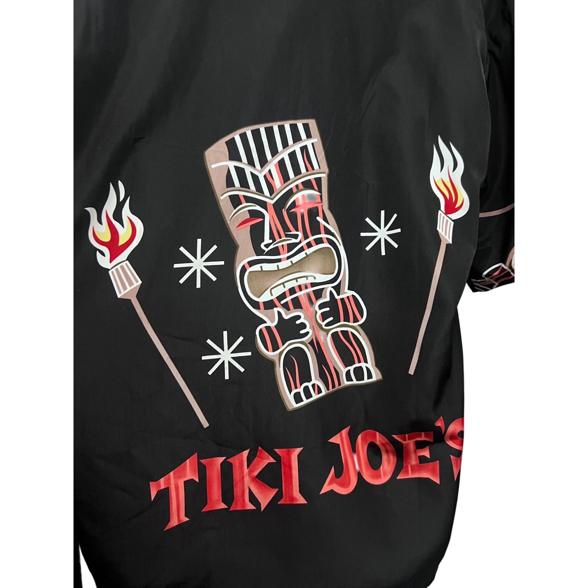 Other Oscar Misa Mens Black Giant Big Graphic Tiki Spell Out Rocka Size US XXL / EU 58 / 5 - 6 Thumbnail