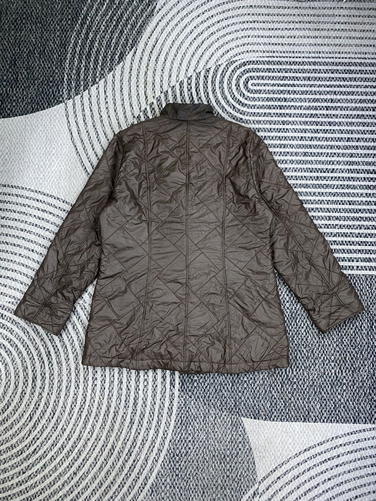 Kansai Yamamoto Kansai Bis Brown Colour Long Quilted Jacket Size US M / EU 48-50 / 2 - 2 Thumbnail
