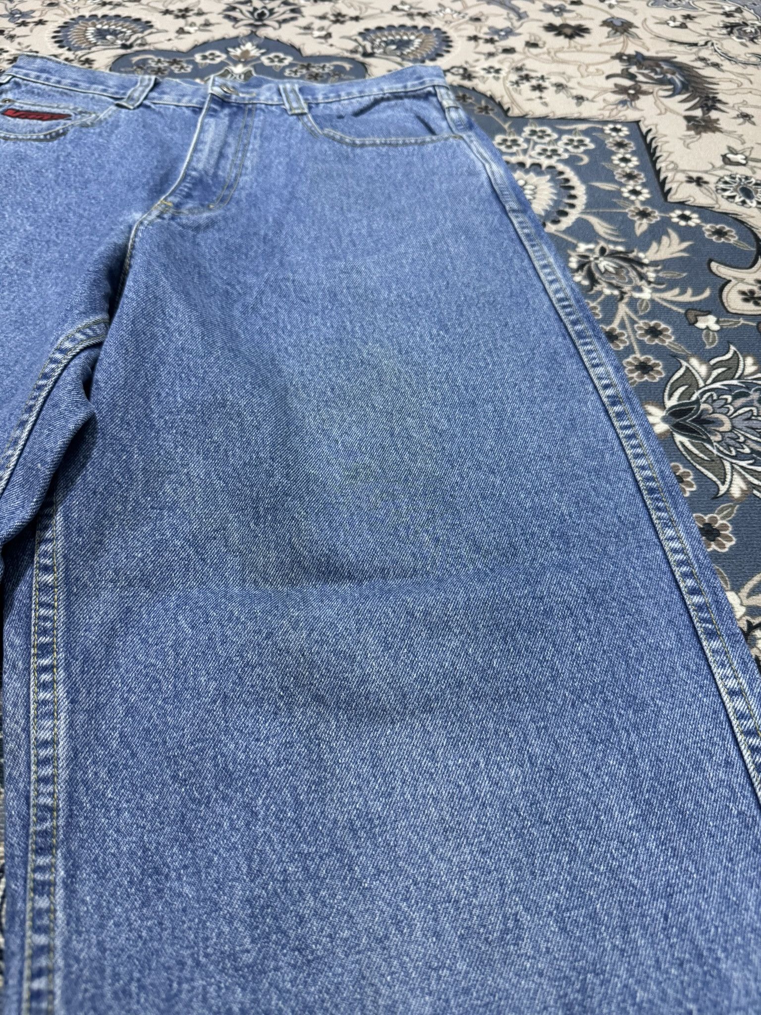 Menace × Shorty's Skateboards × Vans Vintage 90's Vans Baggy Skateboard Pants Denim Hip Hop Size US 30 / EU 46 - 4 Thumbnail