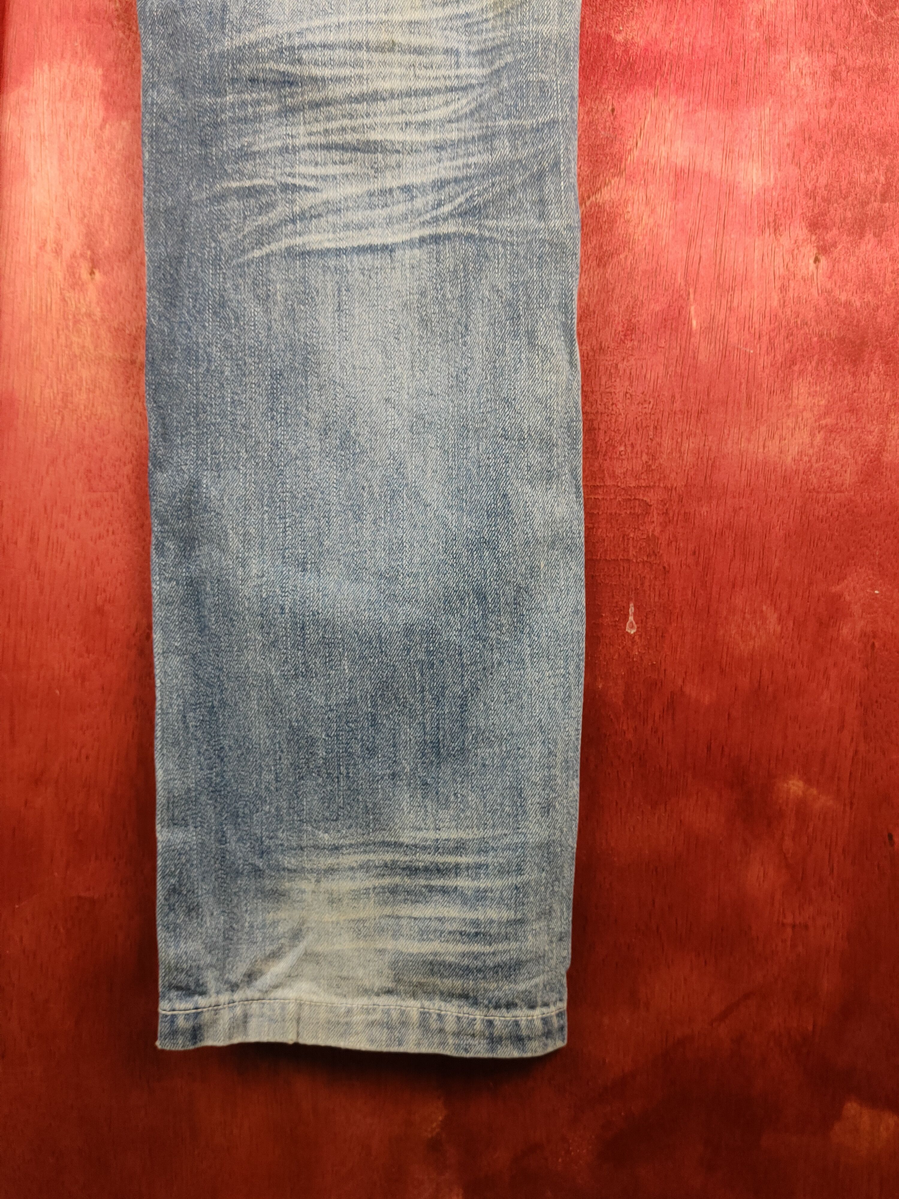 Gotcha Gotcha Blue Faded Surf Distressed Ripped Jeans #S2334 Size US 32 / EU 48 - 16 Thumbnail