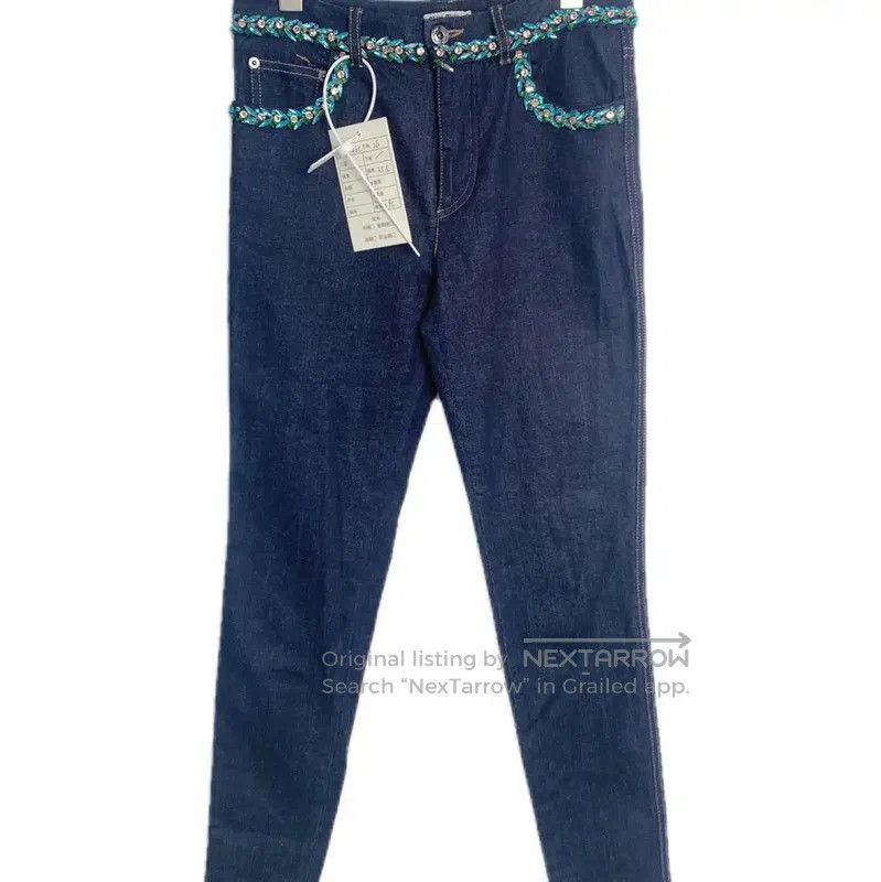 Miu Miu Miu Miu Deep Blue Denim Women's Jeans . Size 24" / US 00 / IT 34 - 1 Thumbnail
