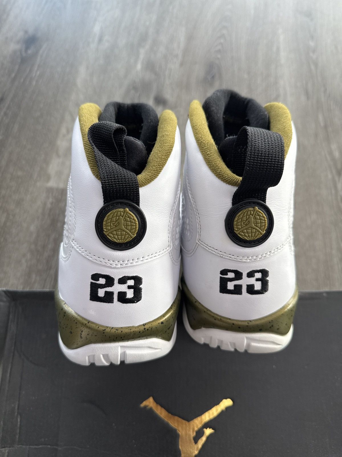 Jordan Brand Air Jordan 9 Retro “Statue” **PRE-OWNED** Size US 11.5 / EU 44-45 - 4 Thumbnail