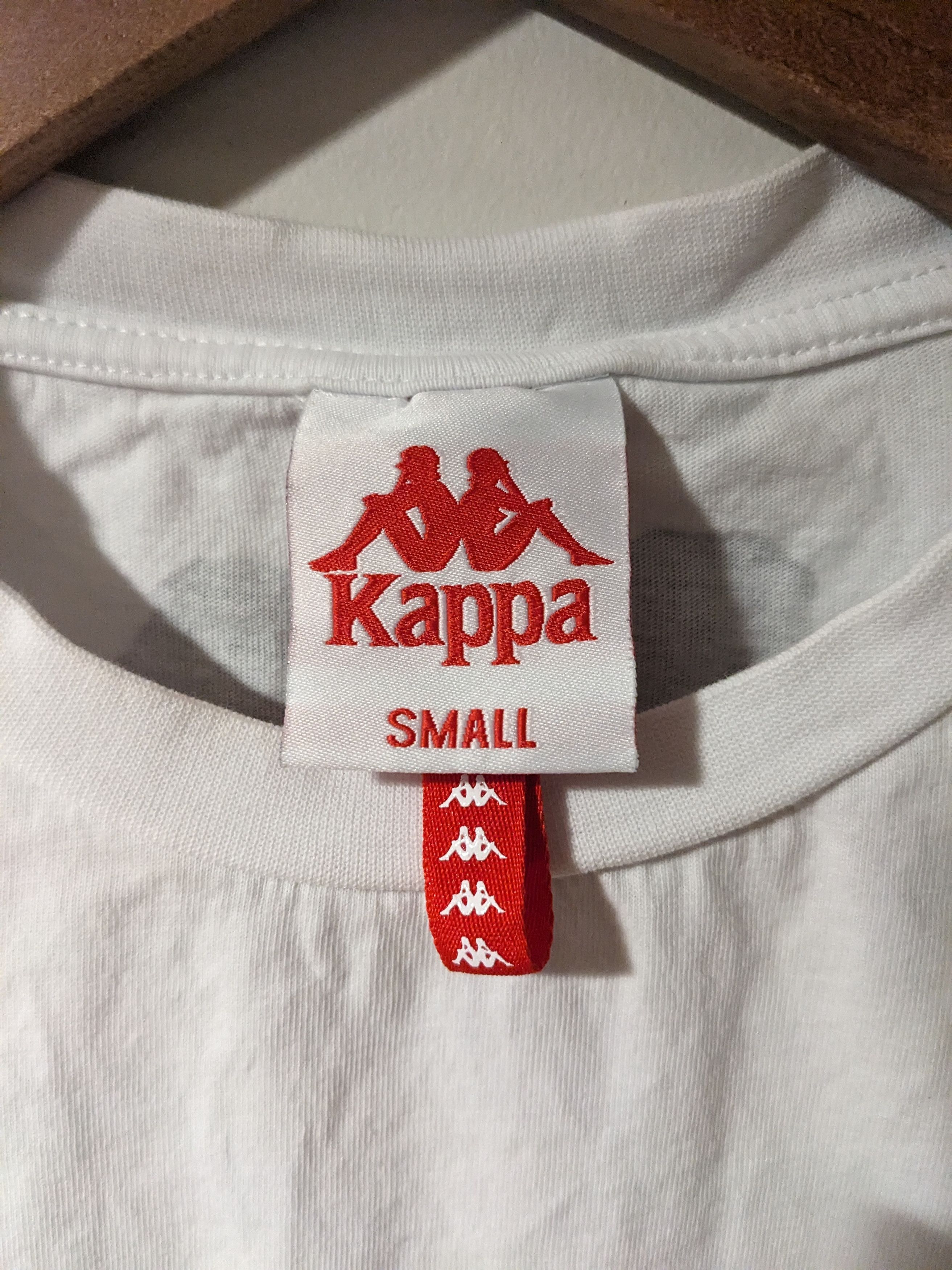 Designer × Kappa Kappa Logo White Small T-Shirt Size US S / EU 44-46 / 1 - 3 Thumbnail
