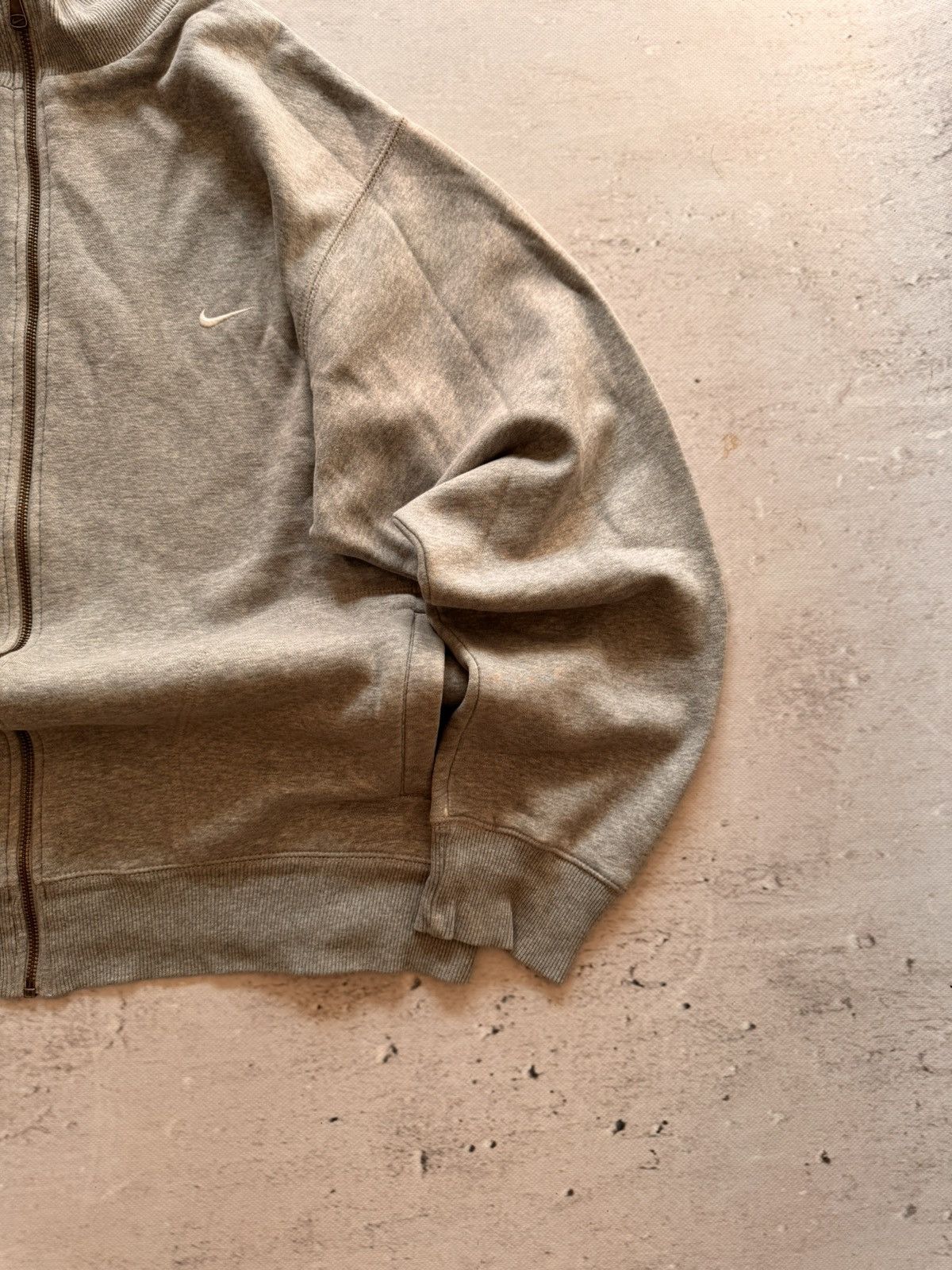 Nike × Vintage NIKE VINTAGE CENTER LOGO OVERSIZE BOXY ZIP HOODIE Size US L / EU 52-54 / 3 - 7 Thumbnail