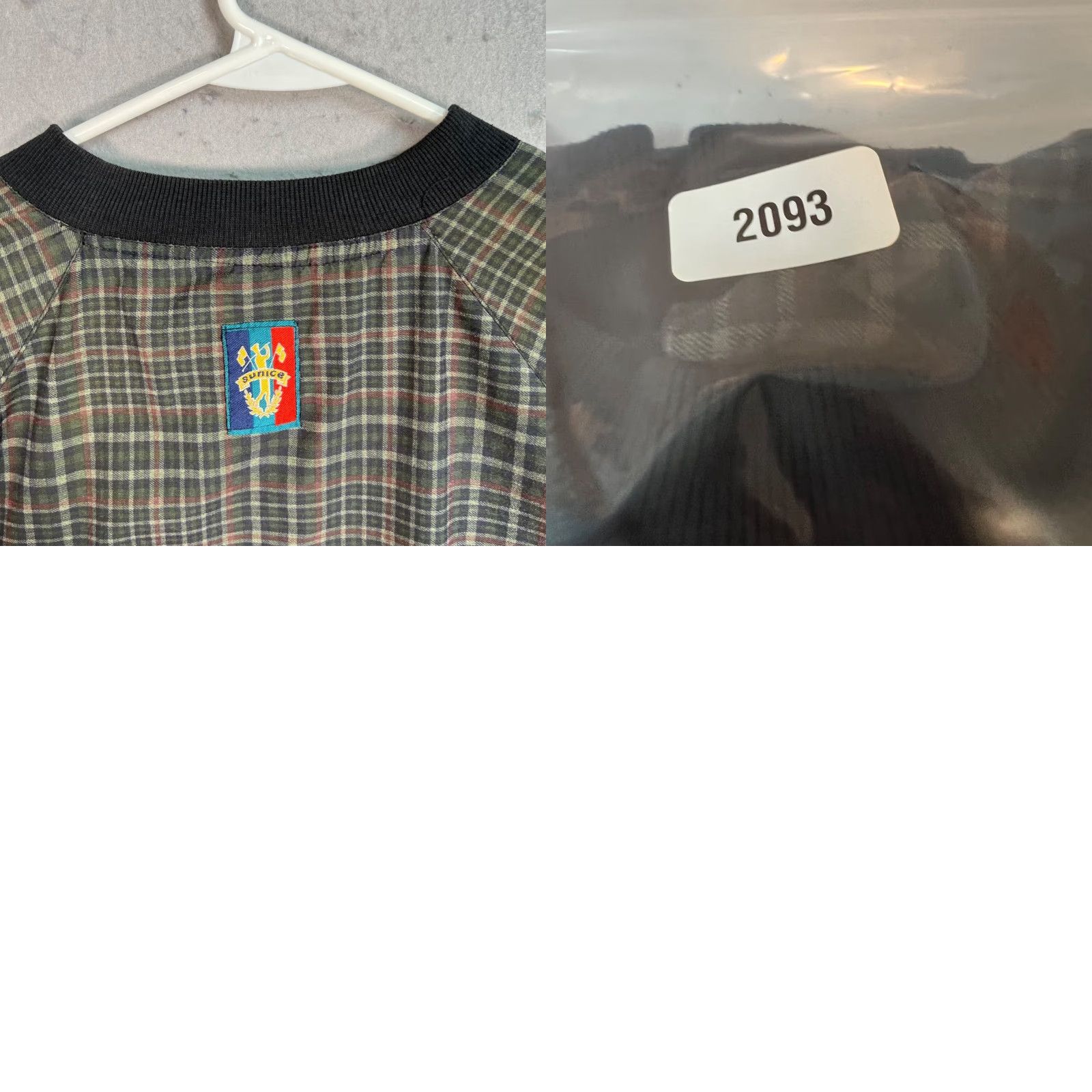 Vintage Sunice Mens Plaid Pullover Sweatshirt Crewneck Shirt Adult Large Green Size US L / EU 52-54 / 3 - 8 Thumbnail