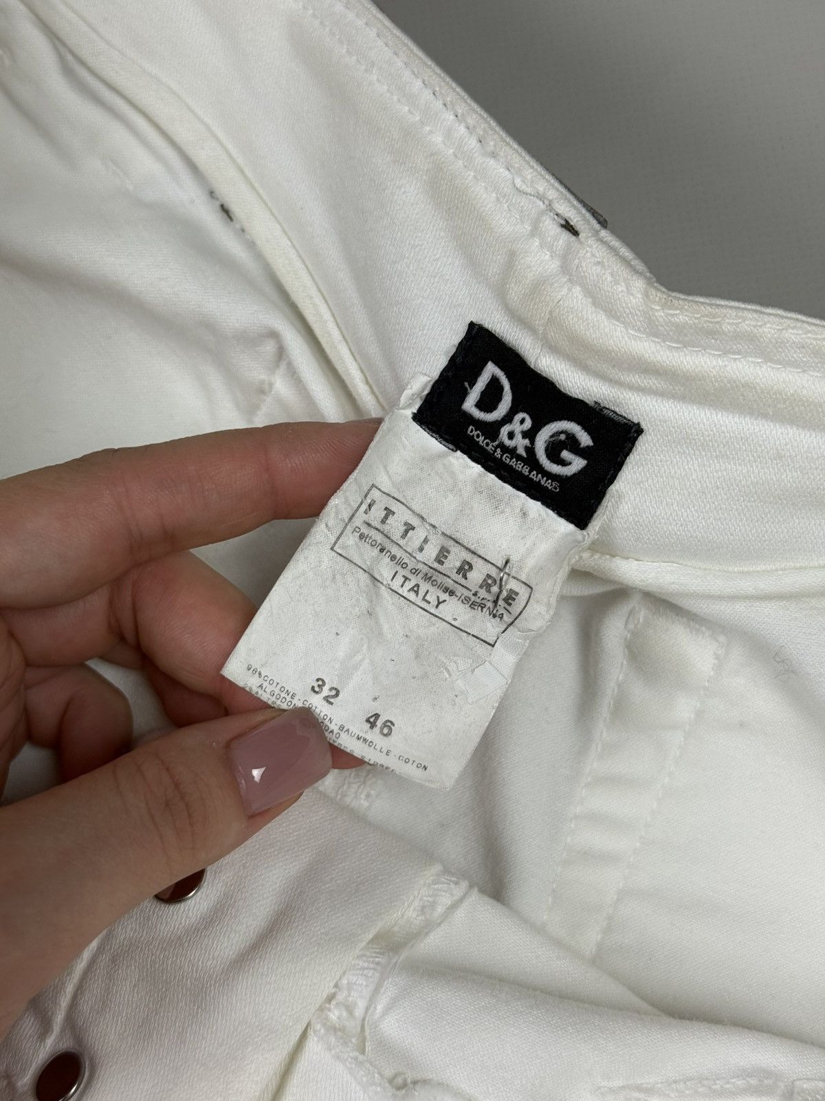 Dolce & Gabbana Dolce & Gabbana Vintage Y2K Ladies Denim Jeans Size 32 / 46 Size 32" / US 10 / IT 46 - 15 Thumbnail