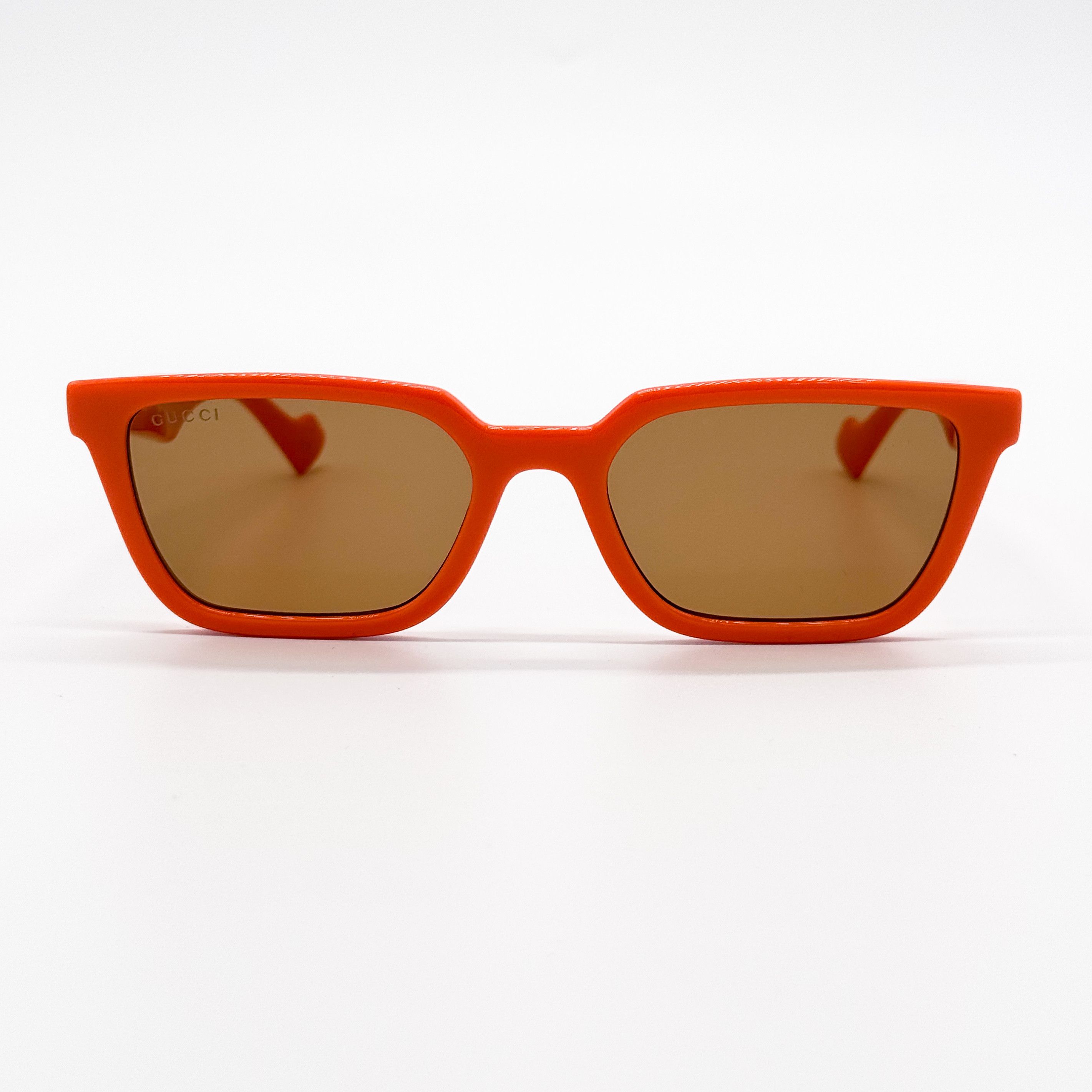 Gucci NEW GUCCI GG1539S 004 CAT EYE ORANGE SUNGLASSES GUCCI Size ONE SIZE - 4 Thumbnail