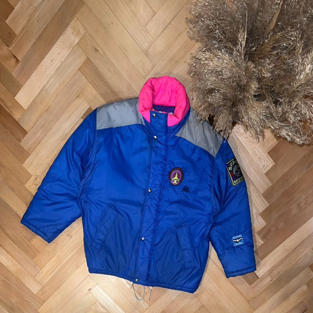 Kappa × Vintage KAPPA VINTAGE 80/90’S PUFFER JACKET DOWN BOXY RACING Size US L / EU 52-54 / 3 - 1 Thumbnail