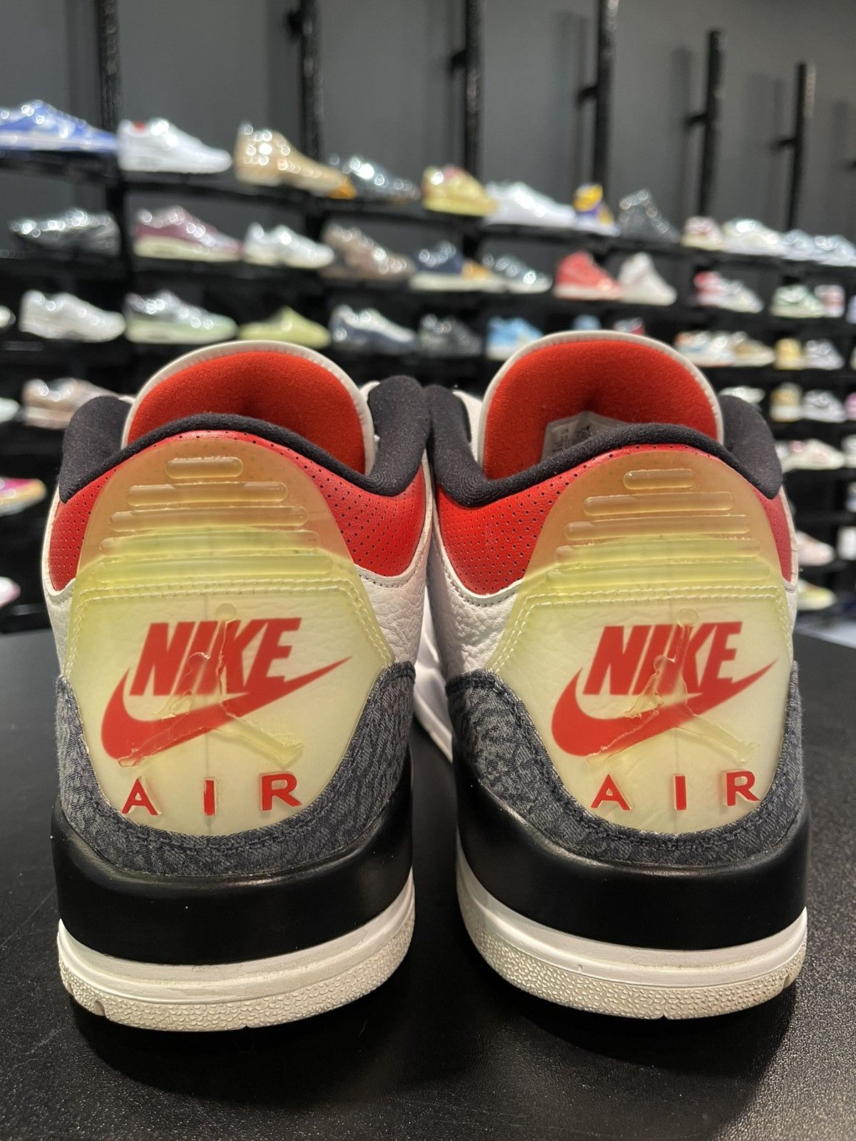 Jordan Brand Size 13 - Jordan 3 Retro SE Fire Red Denim Size US 13 / EU 46 - 4 Thumbnail