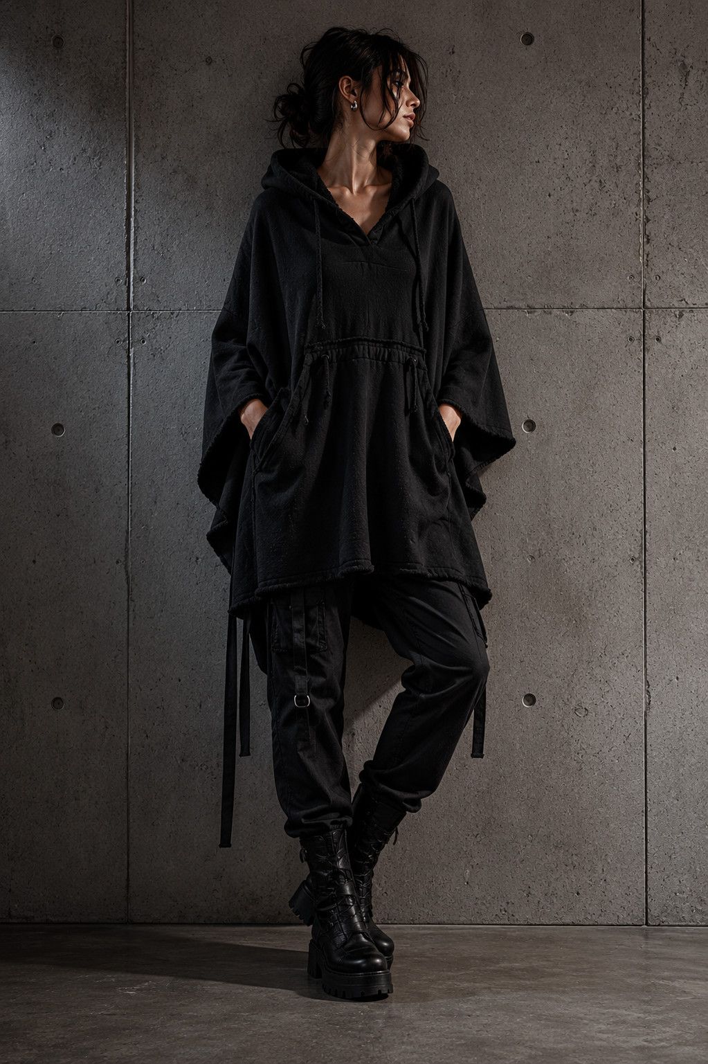 Barbara I Gongini Barbara I gongini poncho Size L / US 10 / IT 46 - 2 Thumbnail