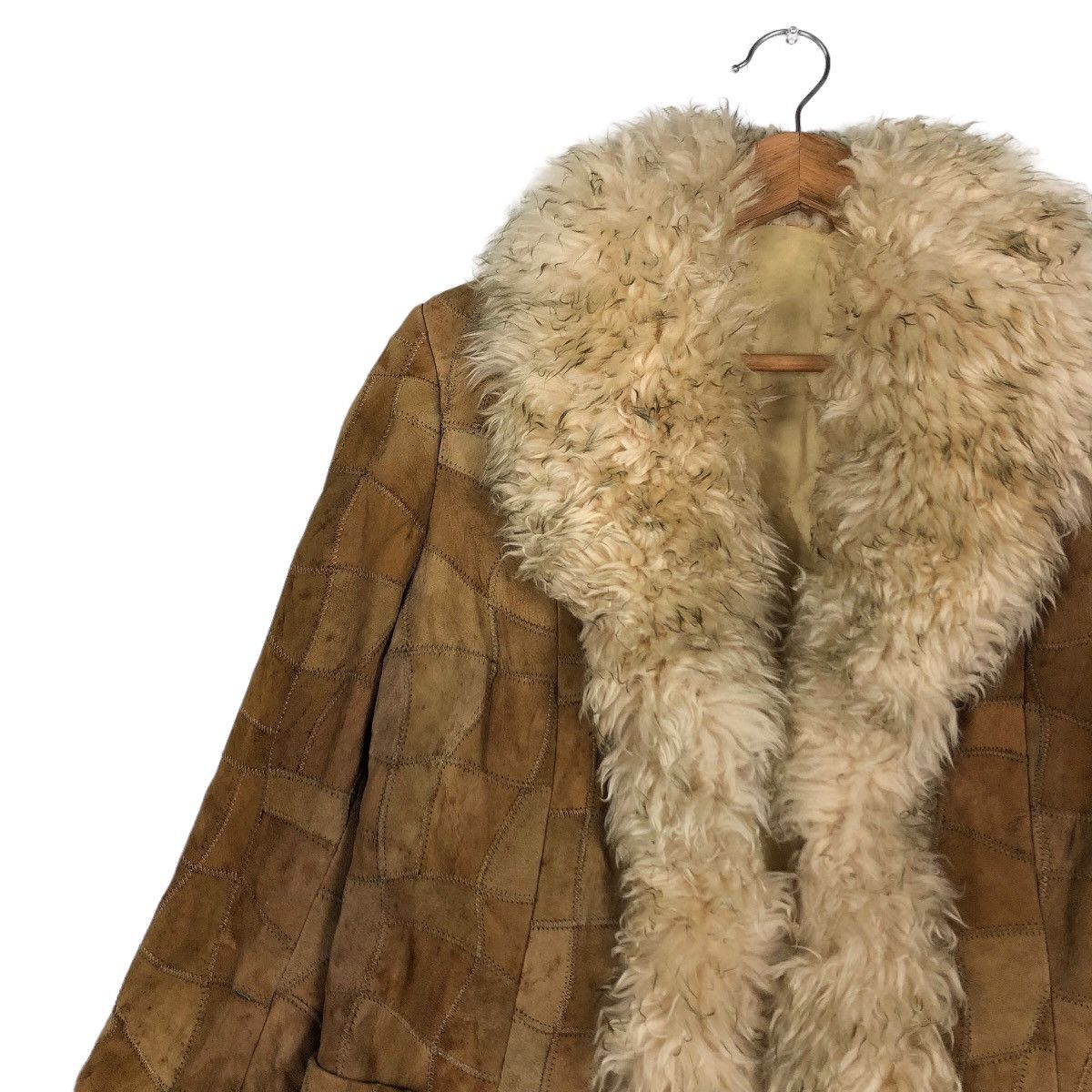 Japanese Brand 🔥Vintage Mink Fur Blanket Shearling Leather Jacket Kapital Size US M / EU 48-50 / 2 - 7 Thumbnail