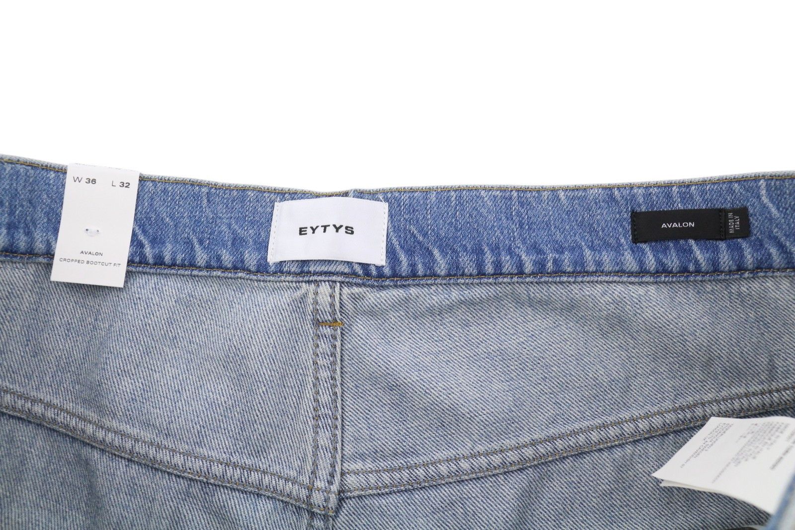 Eytys AVALON TORN INDIGO BOOTCUT W36/L32 RRP370 88895 Size US 36 / EU 52 - 8 Thumbnail
