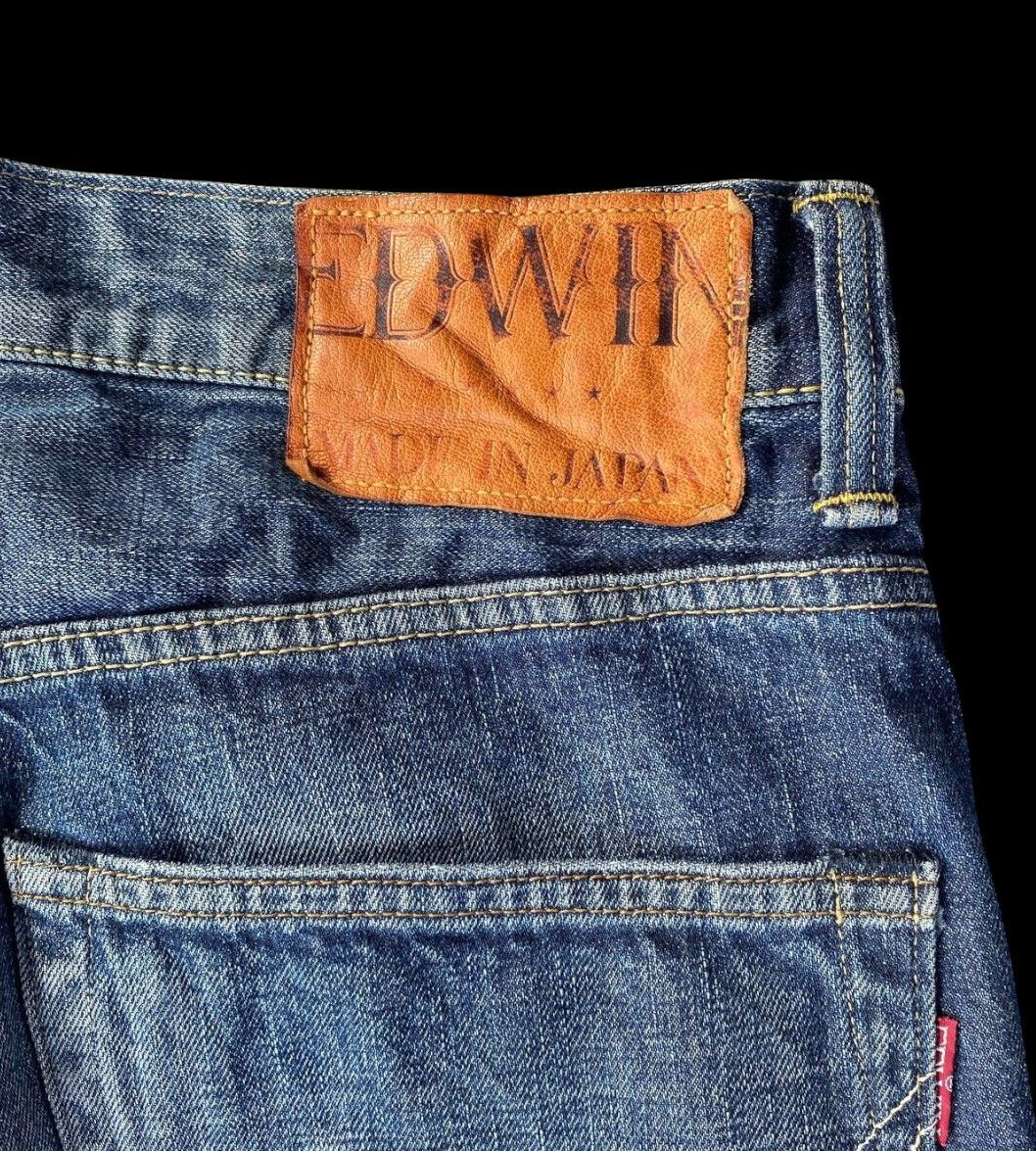Edwin × Vintage VINTAGE EDWIN REDLINE LOT505 DISTRESSED DENIM BJ6-16 Size US 34 / EU 50 - 9 Thumbnail