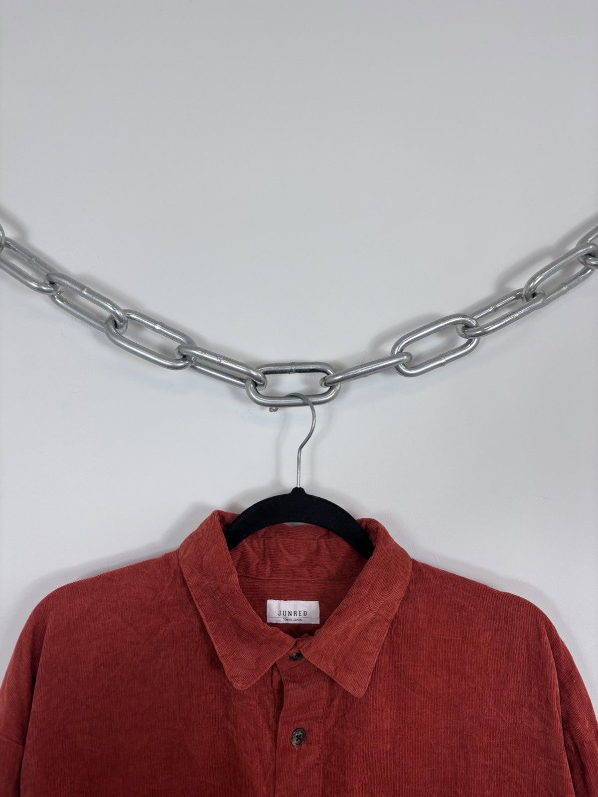 Japanese Brand Junred Tokyo Japan Men’s Corduroy Velvet Long Sleeve Shirt Size US M / EU 48-50 / 2 - 3 Thumbnail