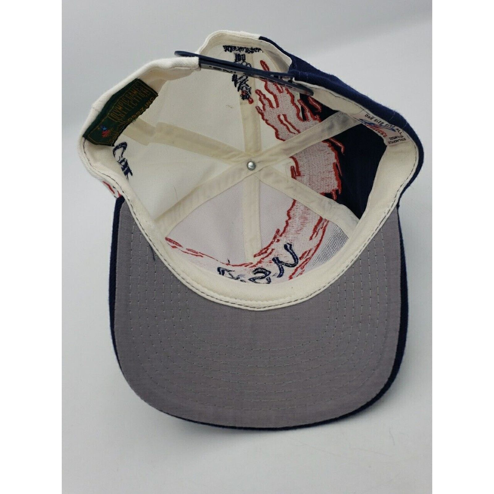 Logo Athletic 1996 Atlanta Olympics 90s USA Splash Logo7 Snapback Ball Cap Size ONE SIZE - 16 Thumbnail