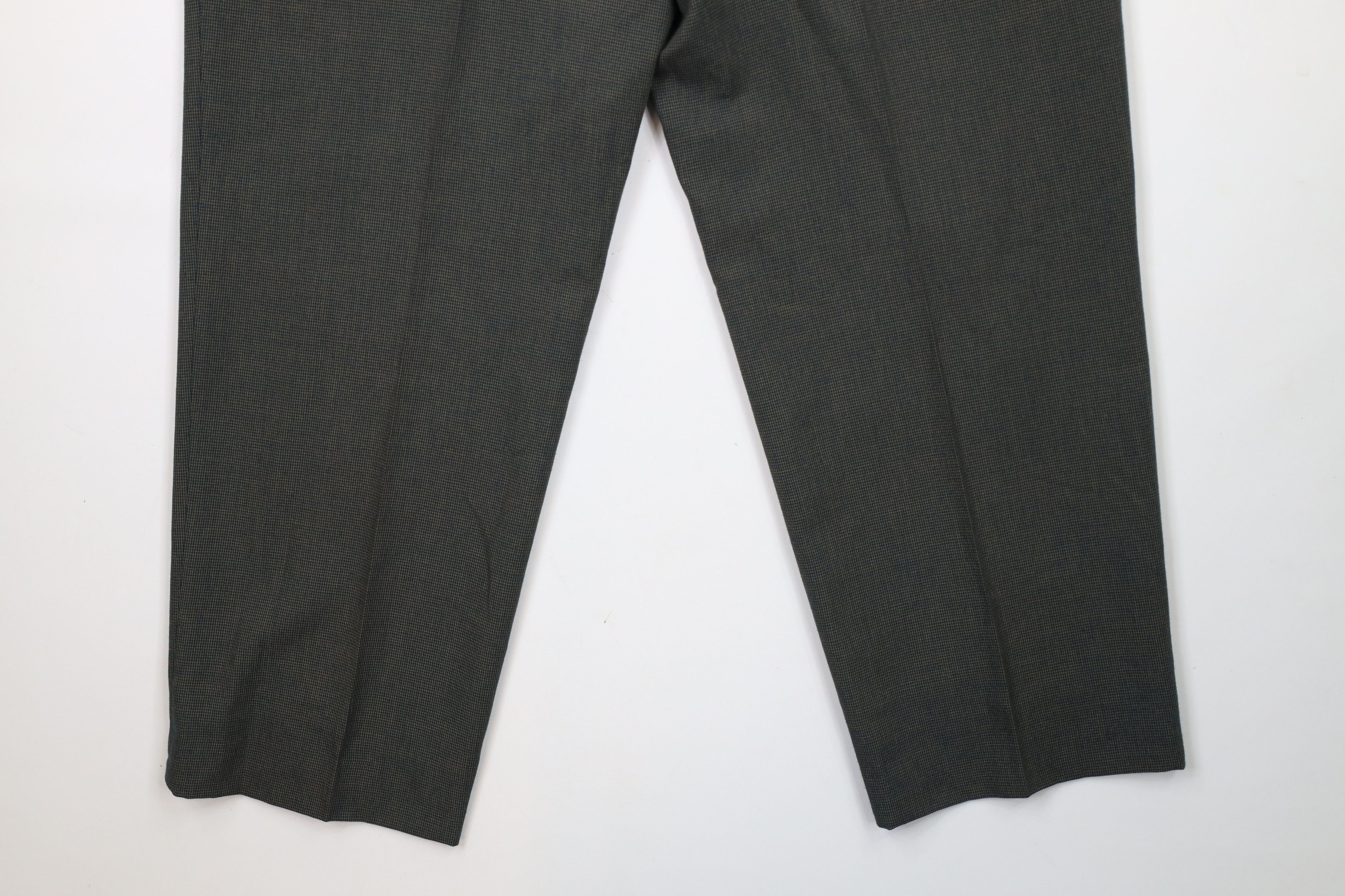Vintage Vintage 90s Streetwear Wide Leg Houndstooth Chino Pants USA Size US 34 / EU 50 - 11 Thumbnail