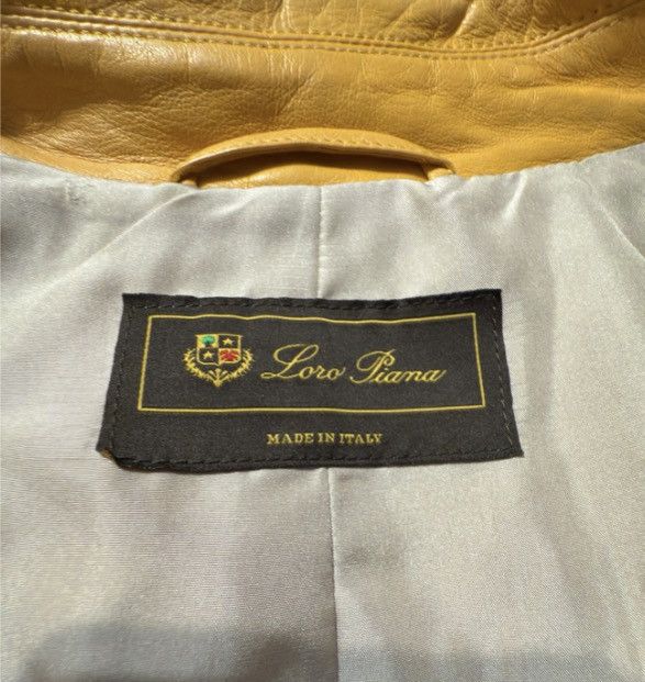 Loro Piana Loro Piana Italy Lambskin Leather Bomber Jacket Womens IT 40 Size S / US 4 / IT 40 - 3 Thumbnail