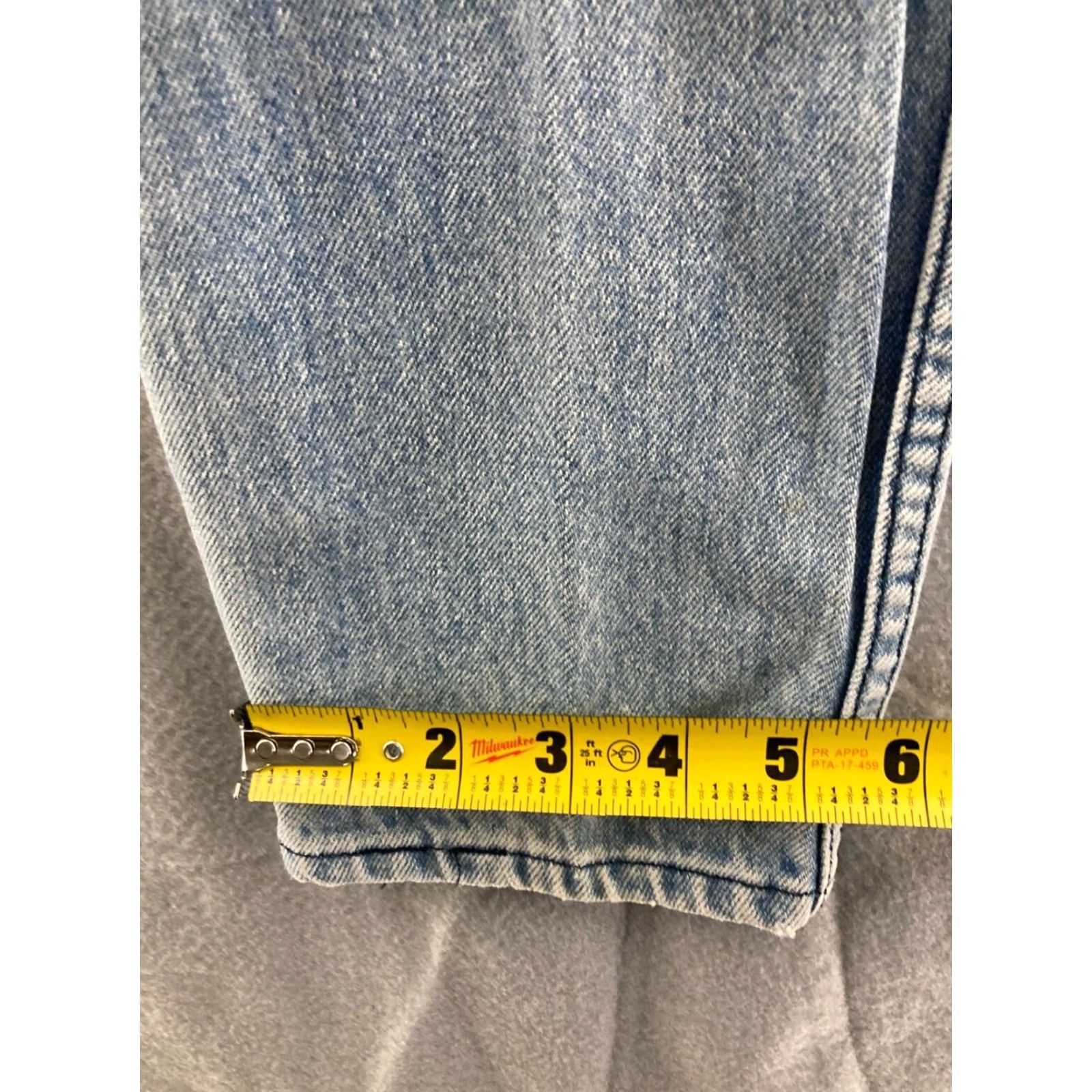 Vintage VINTAGE Gitano Jeans Womens 5/6 Blue High Rise Tapered Jogger Denim Size 27" / US 4 / IT 40 - 6 Thumbnail